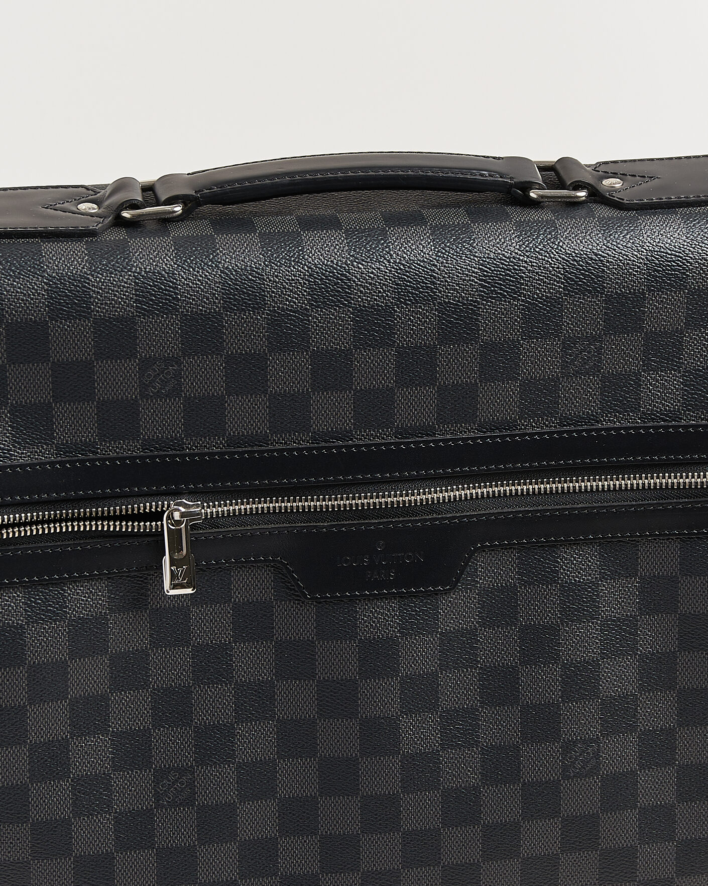 Uomini | Pre-Owned & Vintage Bags | Louis Vuitton Pre-Owned | Garment Case Damier Graphite