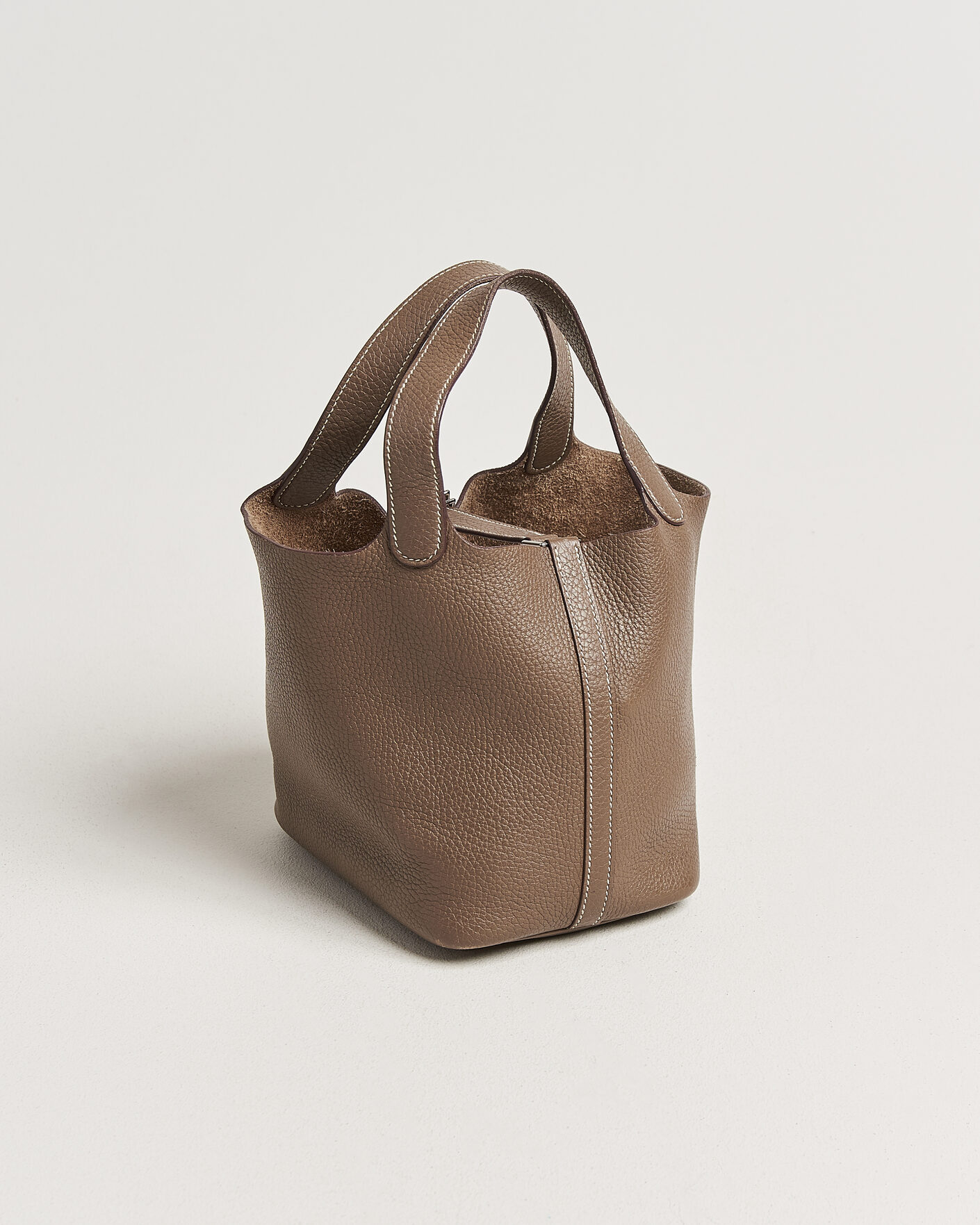 Uomini | Pre-Owned & Vintage Bags | Hermès Pre-Owned | Picotin Lock 18 Etoupe