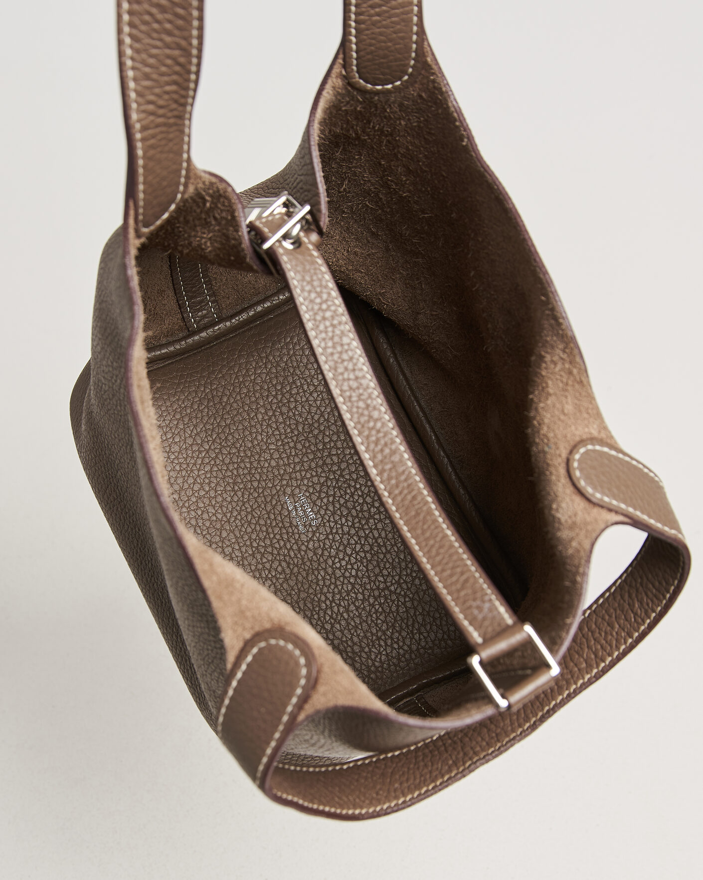 Uomini | Pre-Owned & Vintage Bags | Hermès Pre-Owned | Picotin Lock 18 Etoupe