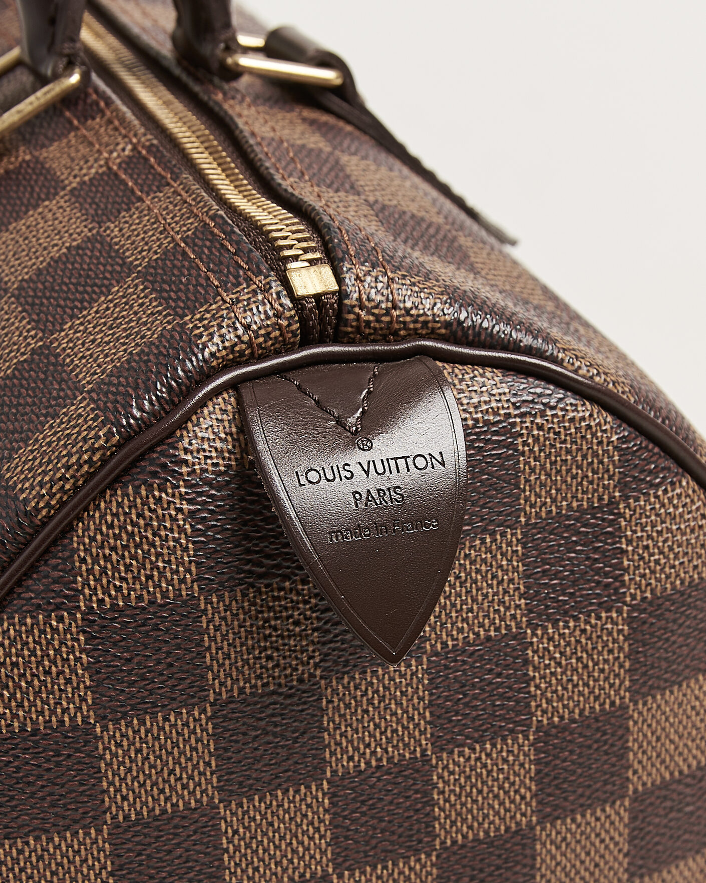 Uomini | Pre-Owned & Vintage Bags | Louis Vuitton Pre-Owned | Speedy 30 Damier Ebene