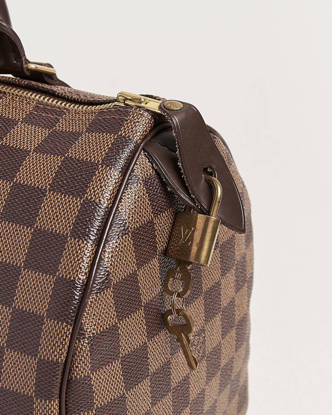 Uomini | Pre-Owned & Vintage Bags | Louis Vuitton Pre-Owned | Speedy 30 Damier Ebene