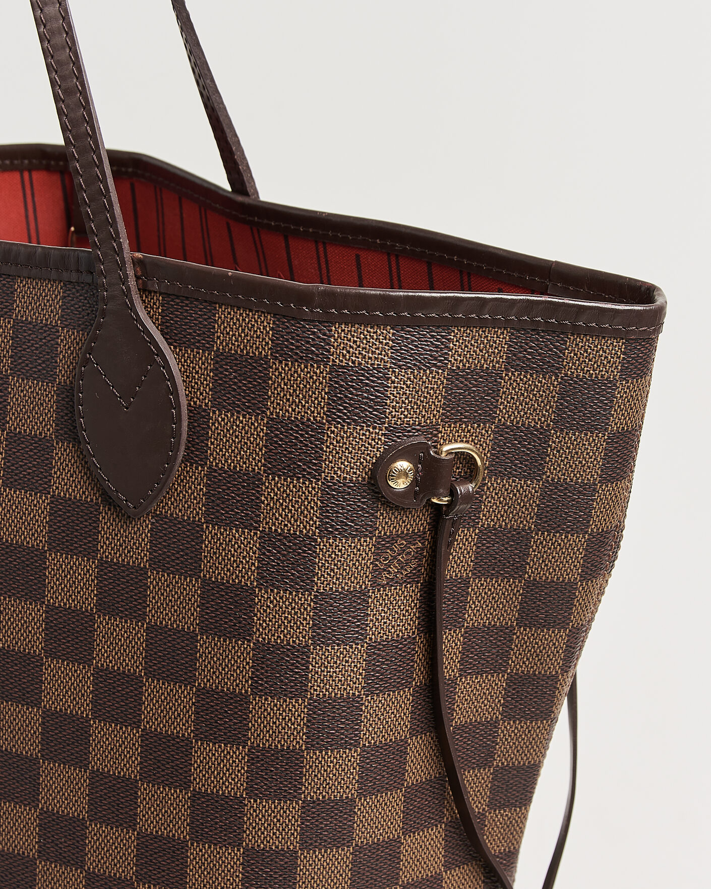 Uomini | Pre-Owned & Vintage Bags | Louis Vuitton Pre-Owned | Neverfull MM Damier Ebene