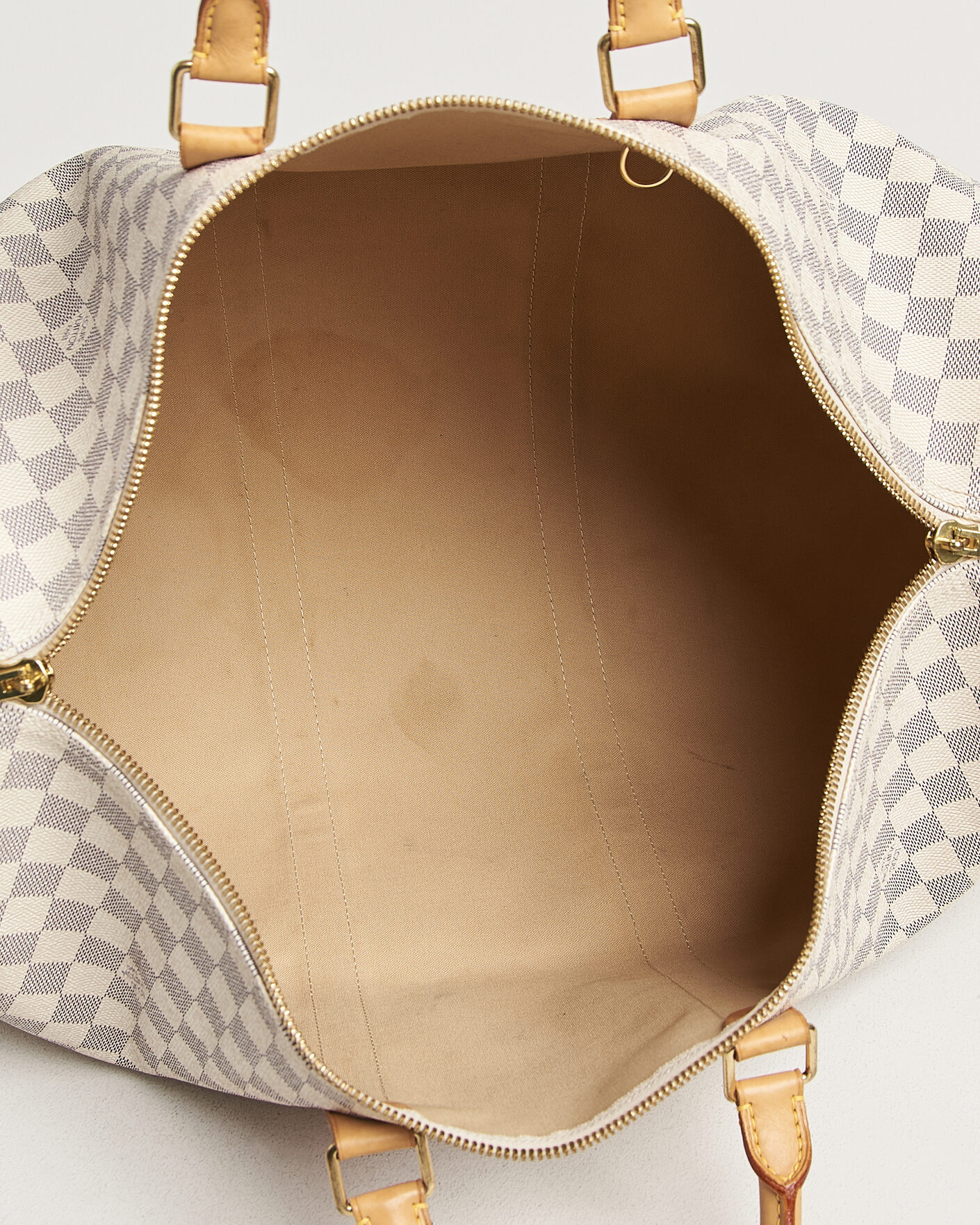 Uomini | Pre-Owned & Vintage Bags | Louis Vuitton Pre-Owned | Keepall 50 Damier Azur