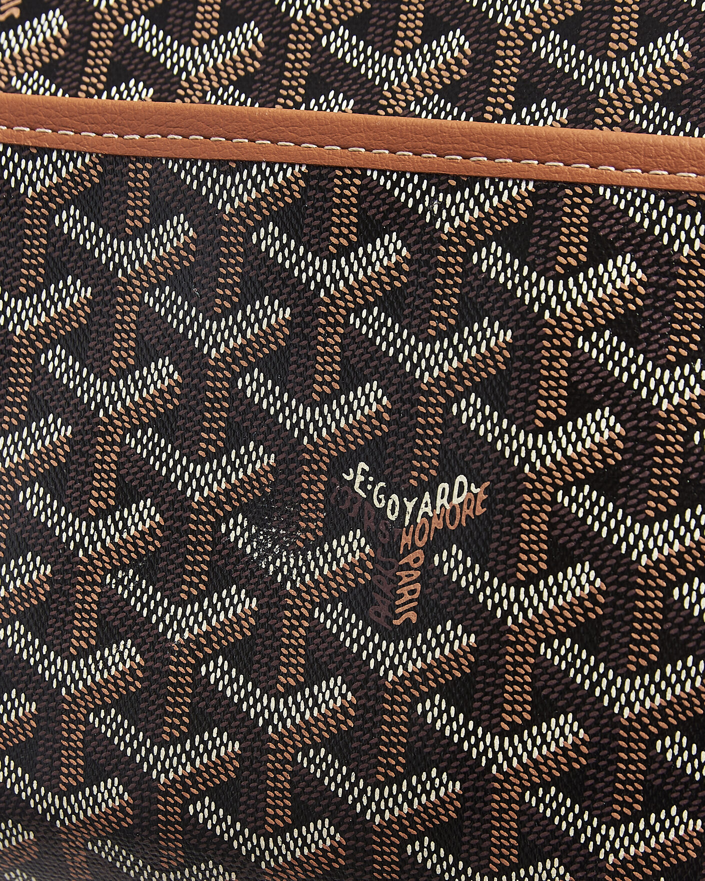 Uomini | Pre-Owned & Vintage Bags | Goyard Pre-Owned | Jouvance MM Toiletry Bag Black