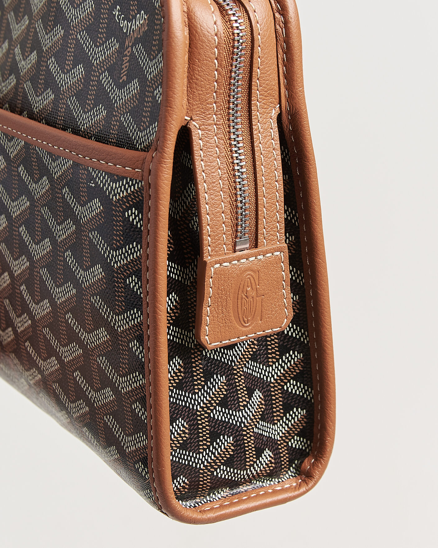 Uomini | Pre-Owned & Vintage Bags | Goyard Pre-Owned | Jouvance MM Toiletry Bag Black