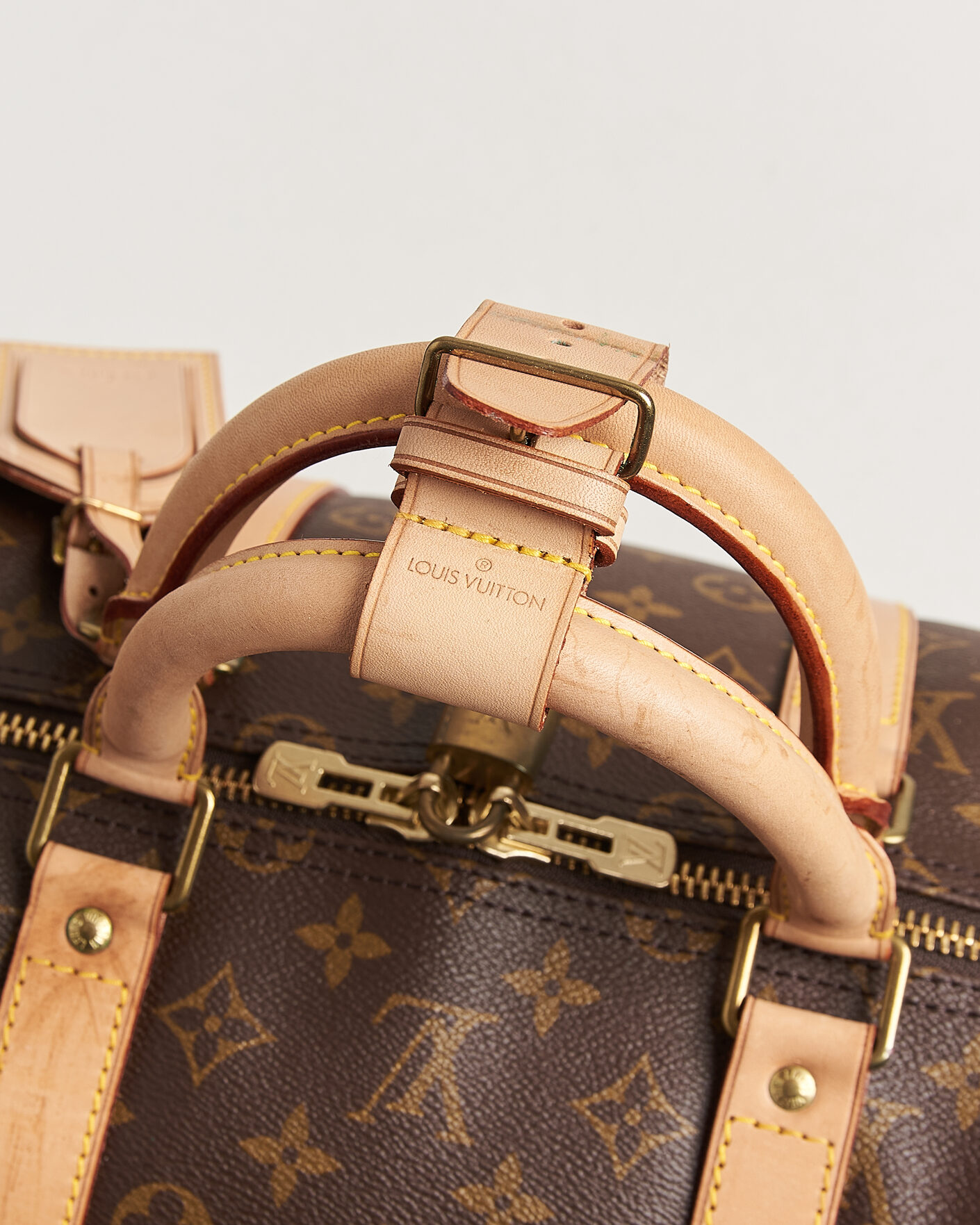 Uomini | Pre-Owned & Vintage Bags | Louis Vuitton Pre-Owned | Keepall 55 Bandouliére Monogram