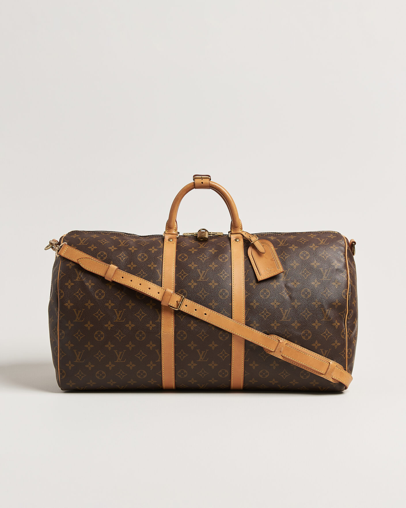 Uomini | Pre-Owned & Vintage Bags | Louis Vuitton Pre-Owned | Keepall 55 Bandouliére Monogram