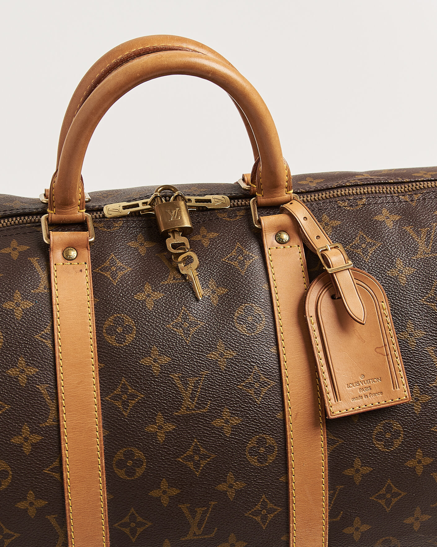 Uomini | Pre-Owned & Vintage Bags | Louis Vuitton Pre-Owned | Keepall 55 Bandouliére Monogram
