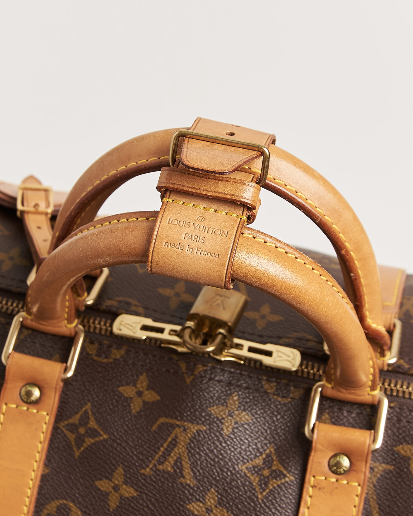 Uomini | Pre-Owned & Vintage Bags | Louis Vuitton Pre-Owned | Keepall 55 Bandouliére Monogram