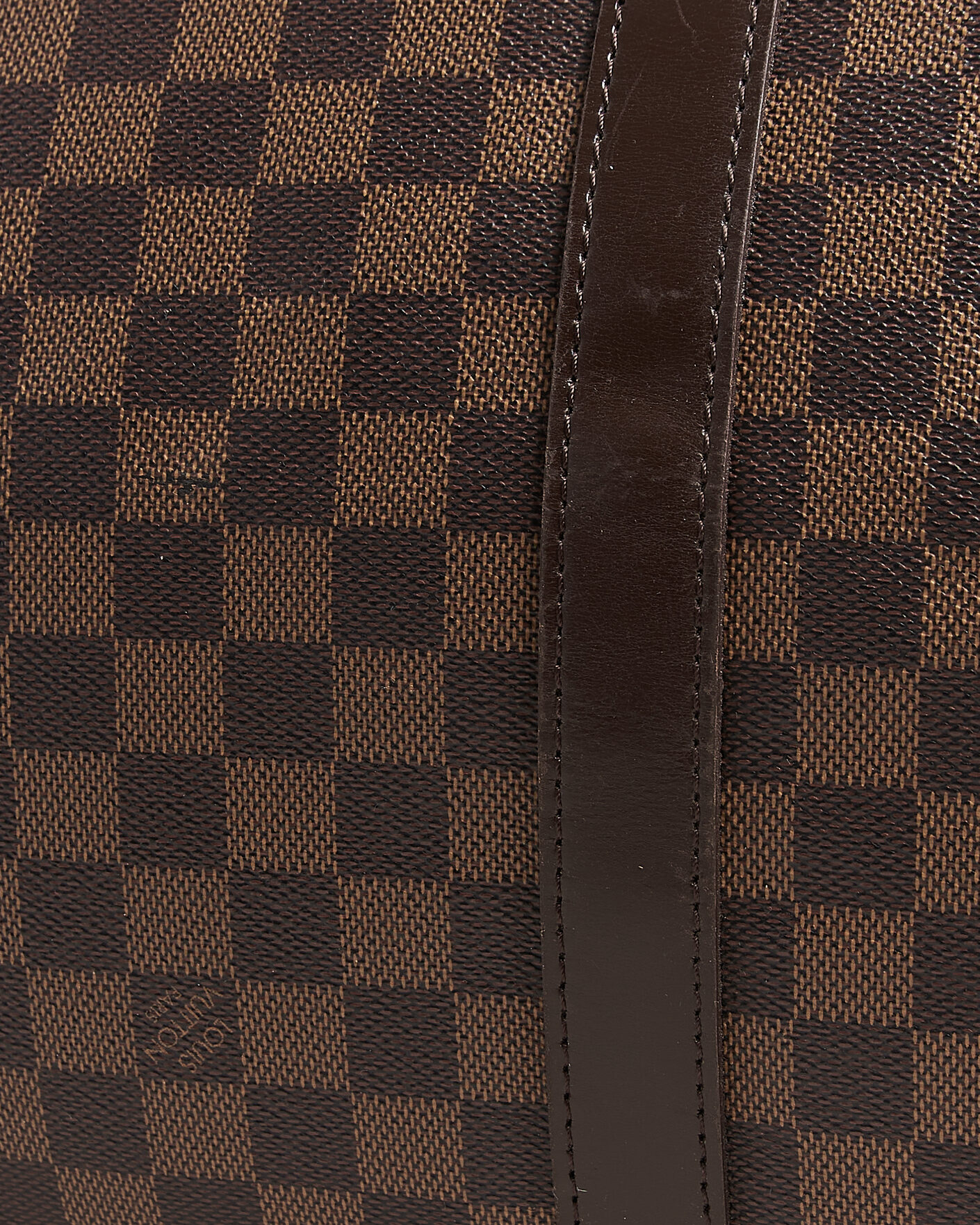 Uomini | Pre-Owned & Vintage Bags | Louis Vuitton Pre-Owned | Keepall 55 Bandouliére Damier Ebene