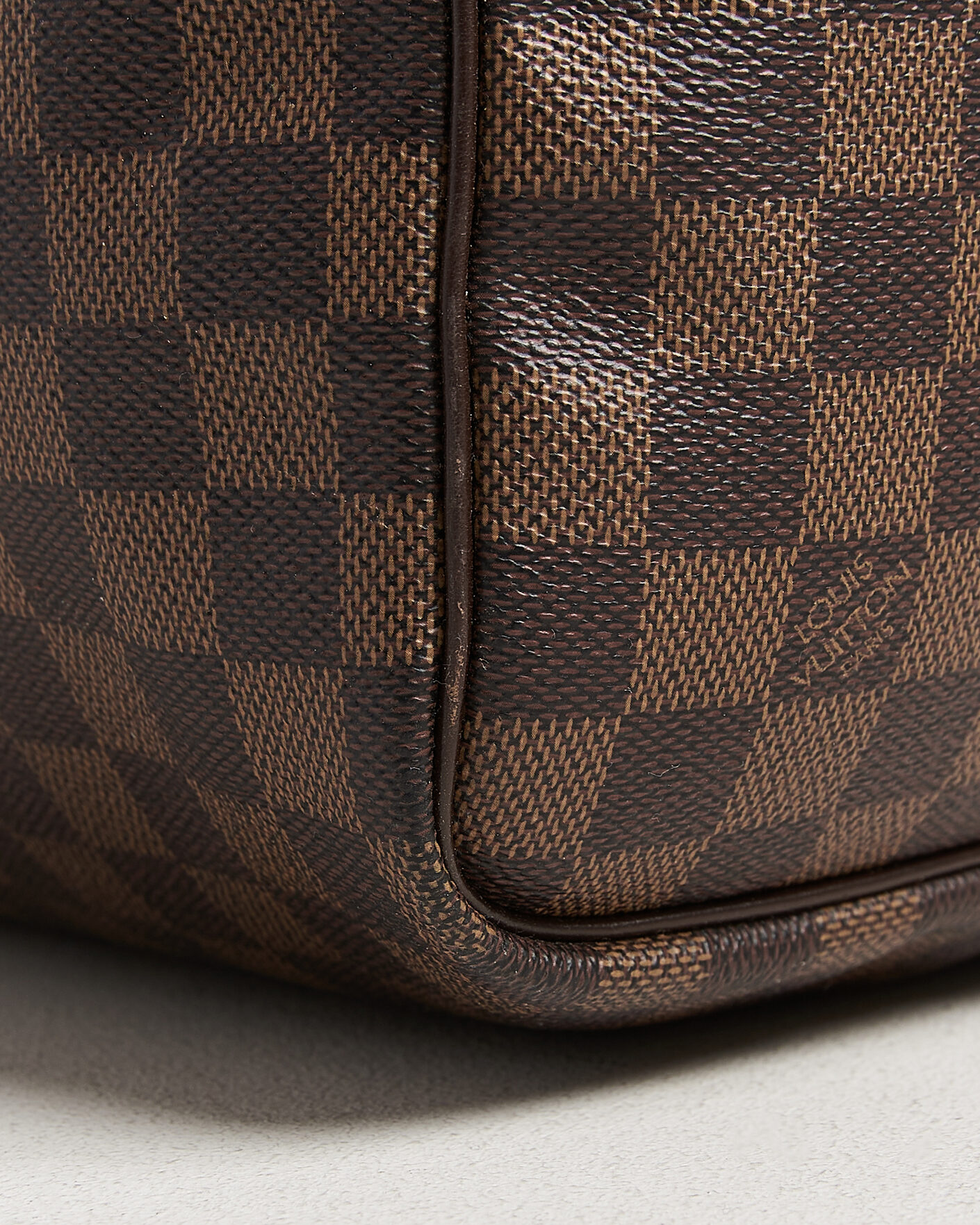 Uomini | Pre-Owned & Vintage Bags | Louis Vuitton Pre-Owned | Keepall 55 Bandouliére Damier Ebene