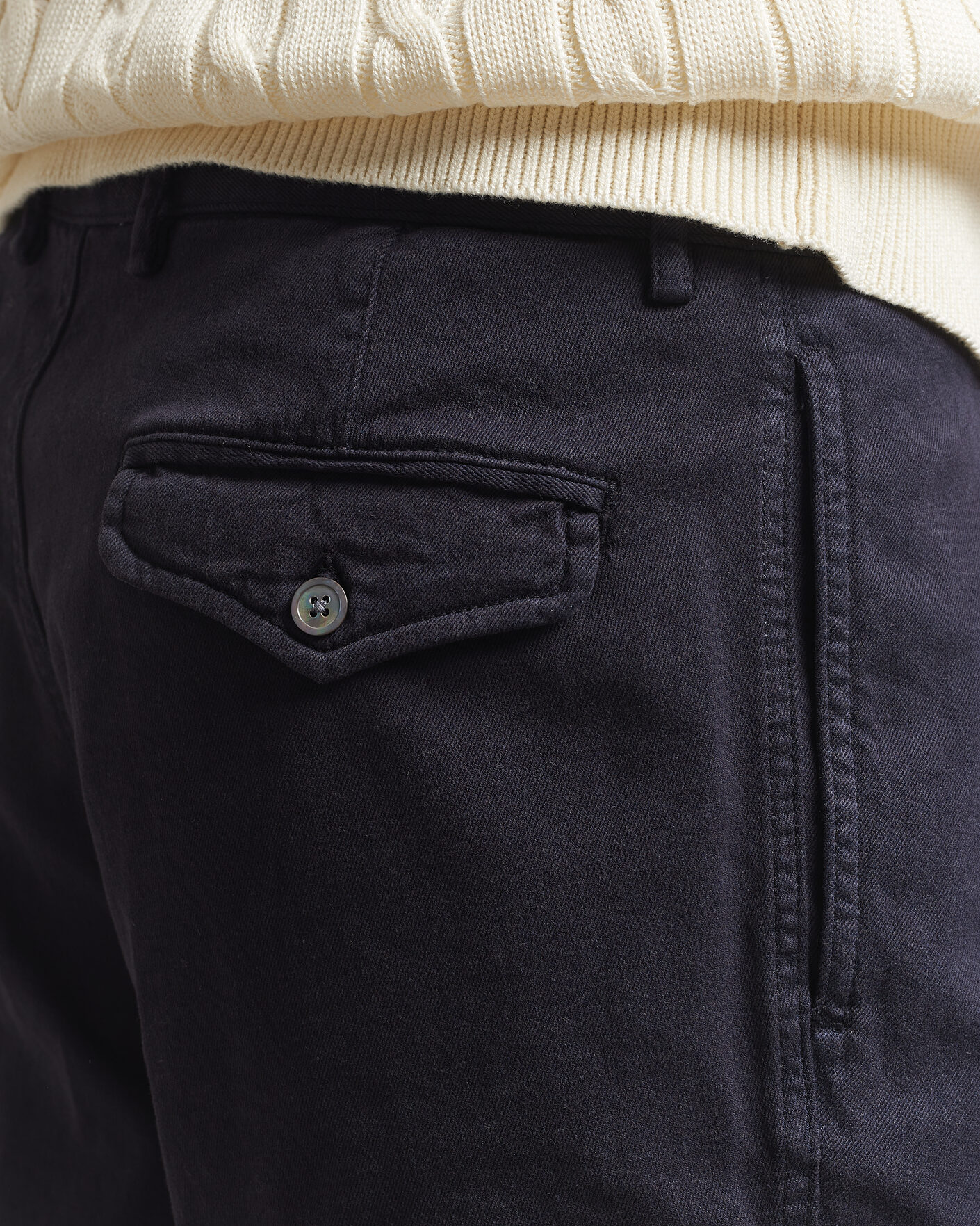Uomini | Pantaloncini | Oscar Jacobson | Tanker Pleat Shorts Navy