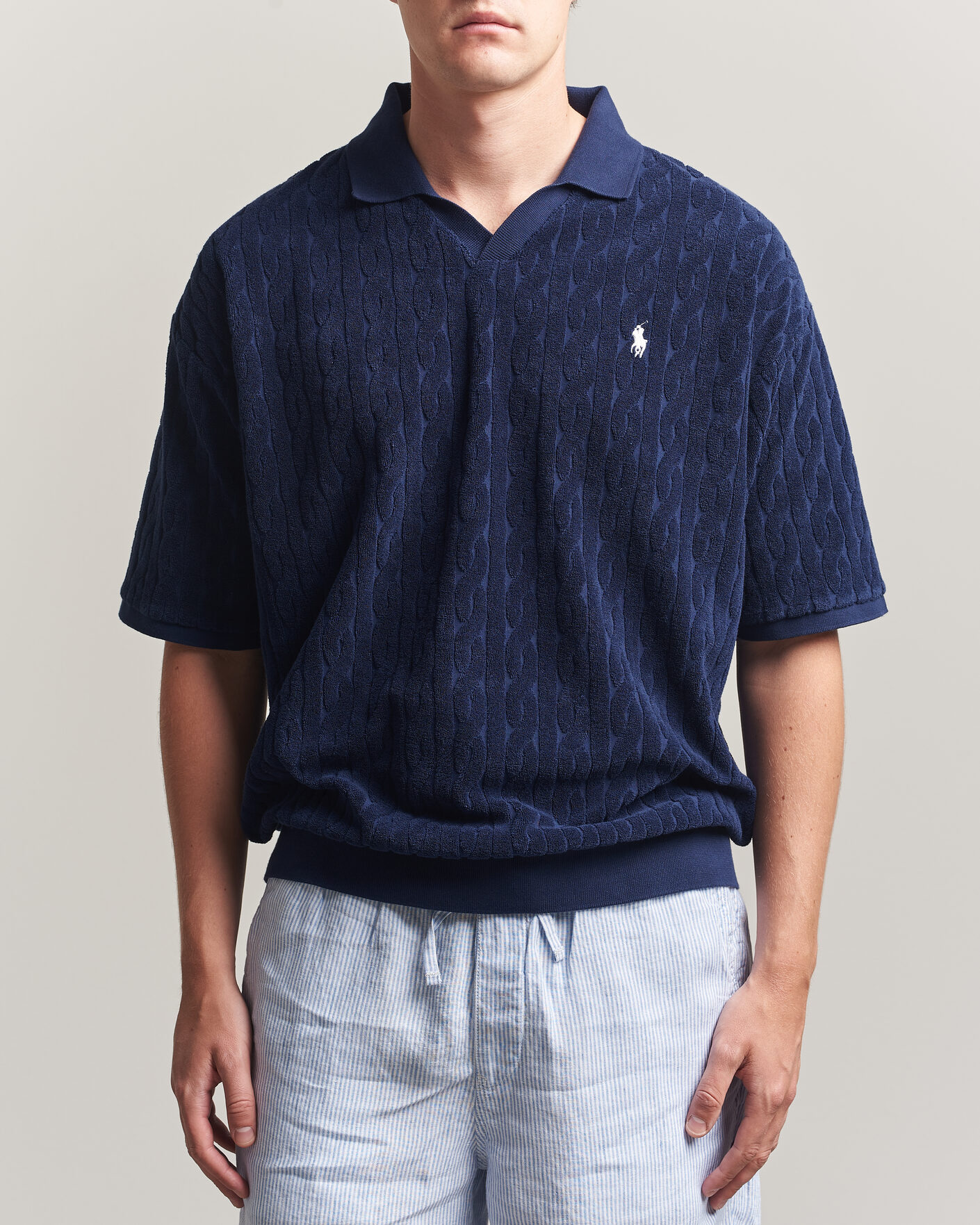 Uomini | Polo | Polo Ralph Lauren | Knit Polo Newport Navy