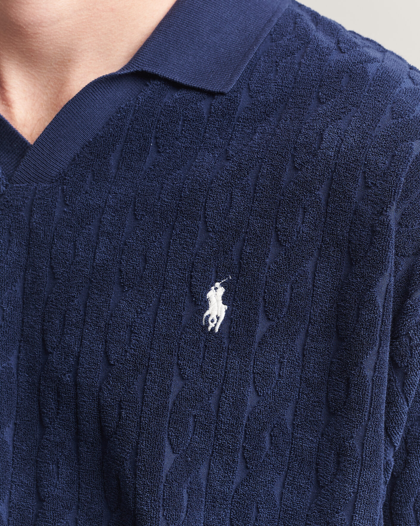 Uomini | Polo | Polo Ralph Lauren | Knit Polo Newport Navy