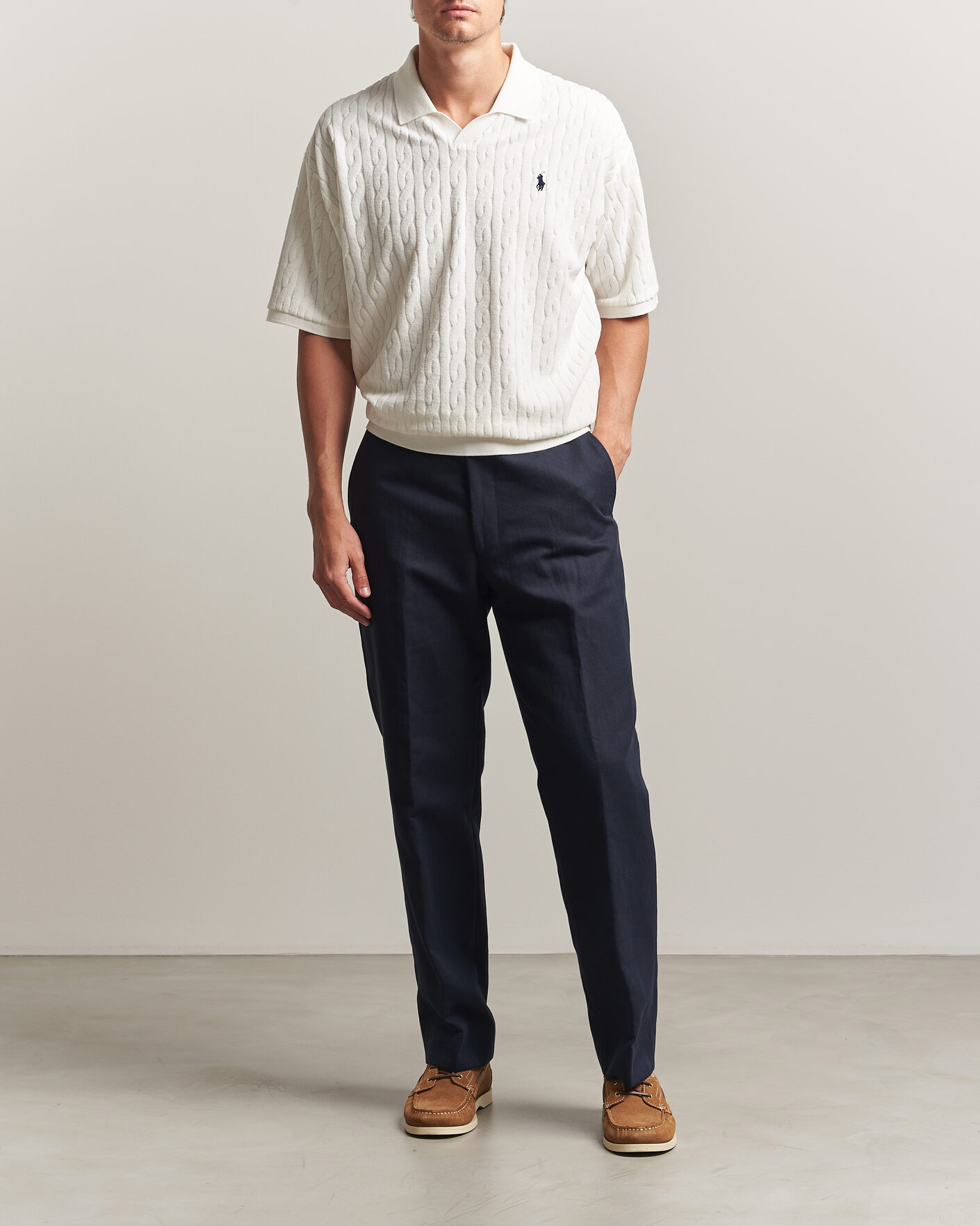 Uomini | Polo | Polo Ralph Lauren | Knit Polo White