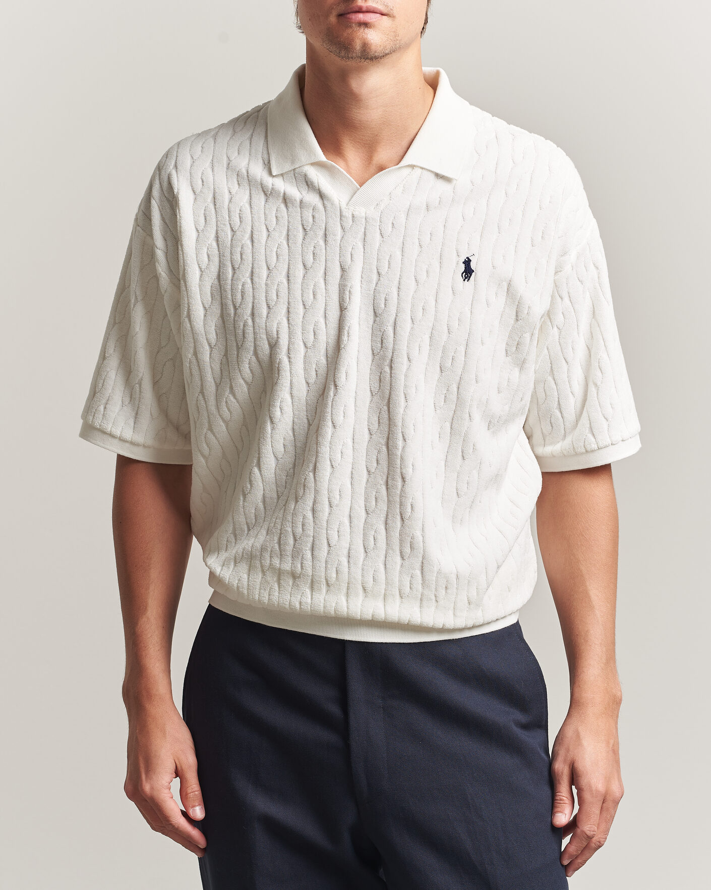Uomini | Polo | Polo Ralph Lauren | Knit Polo White