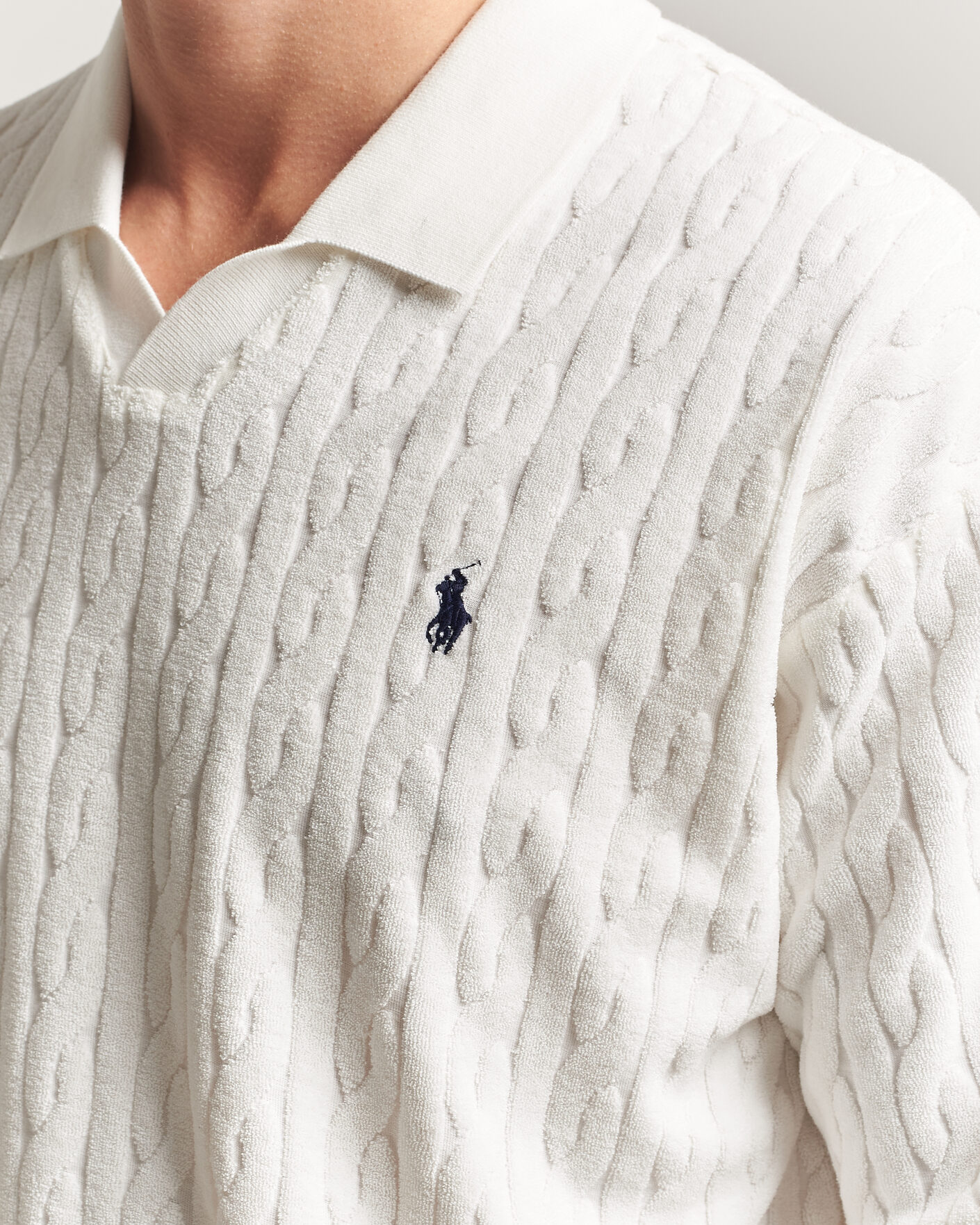 Uomini | Polo | Polo Ralph Lauren | Knit Polo White