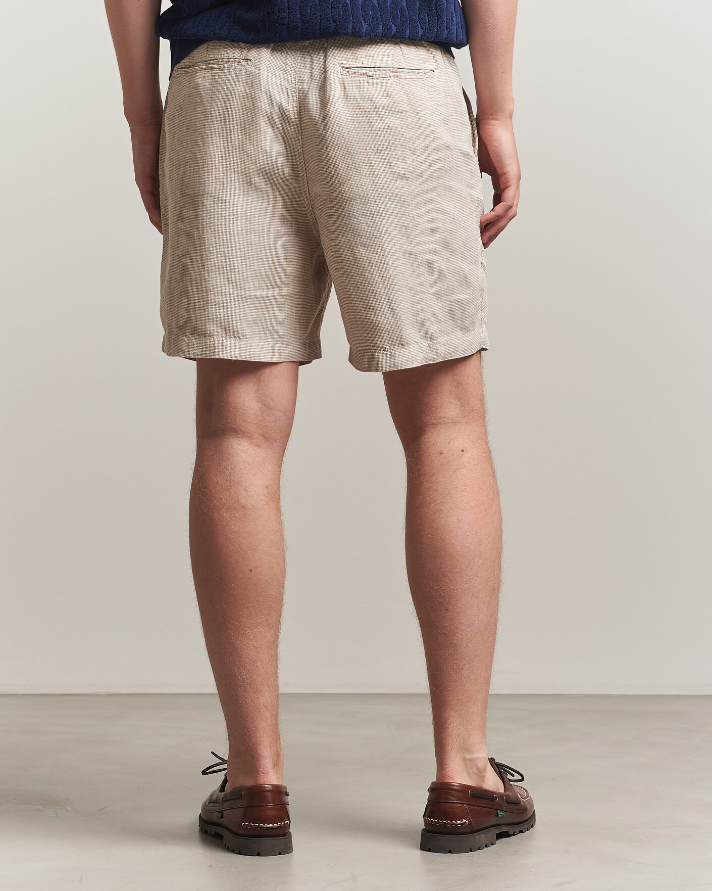 Uomini | Pantaloncini | Polo Ralph Lauren | Woven Linen Shorts Coastal Beige White