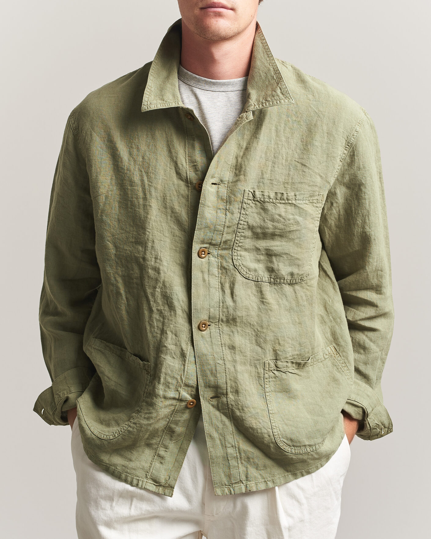 Uomini | Giacche | Polo Ralph Lauren | Chore Unlined Field Jacket Sage Green