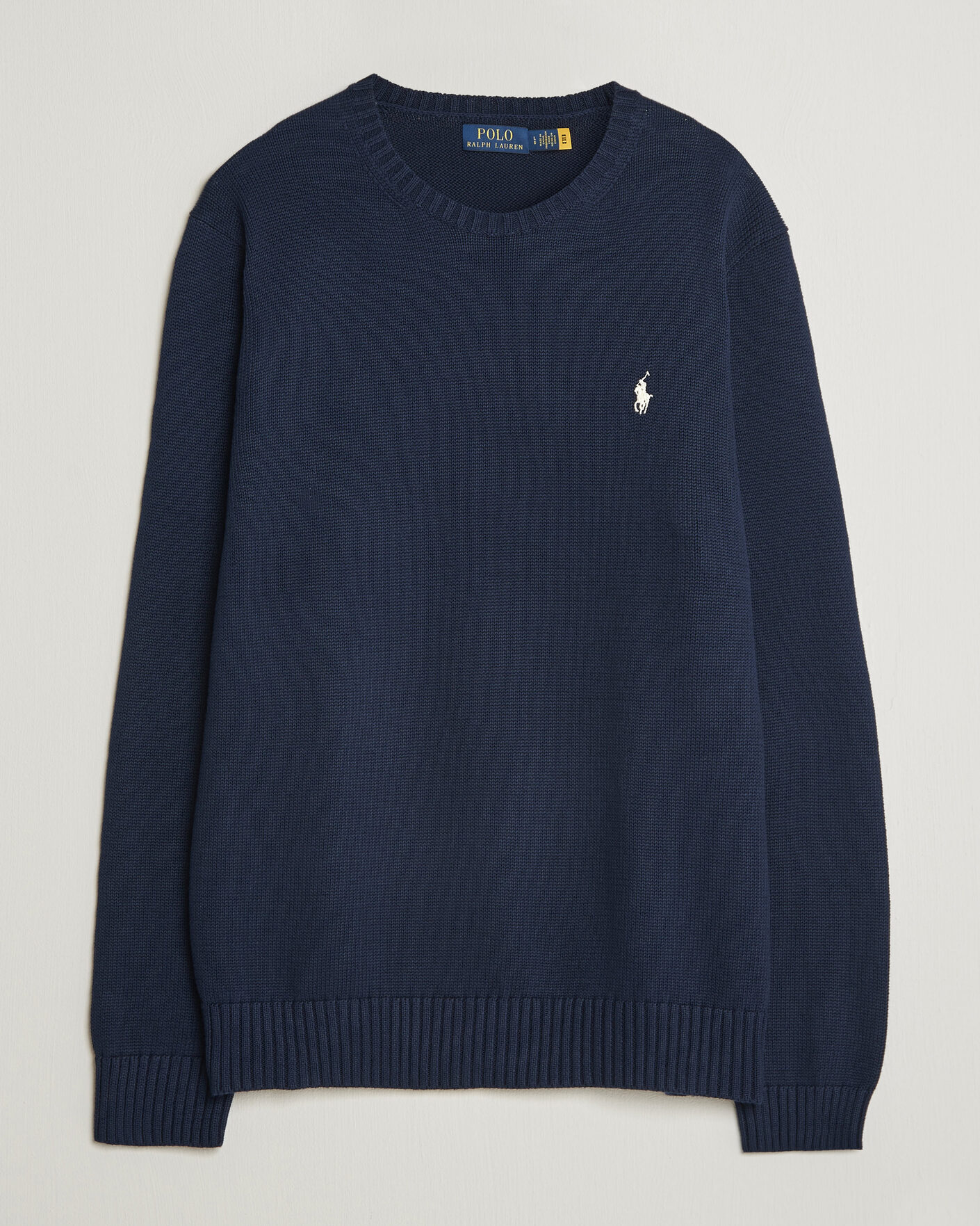 Uomini | Maglieria | Polo Ralph Lauren | Cotton Crew Neck Pullover Hunter Navy