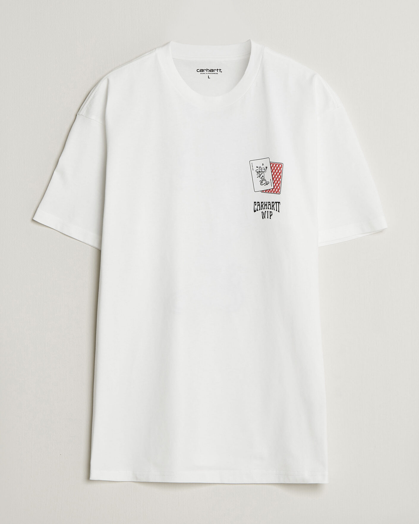 Uomini | T-shirt | Carhartt WIP | Playing Cards T-Shirt White