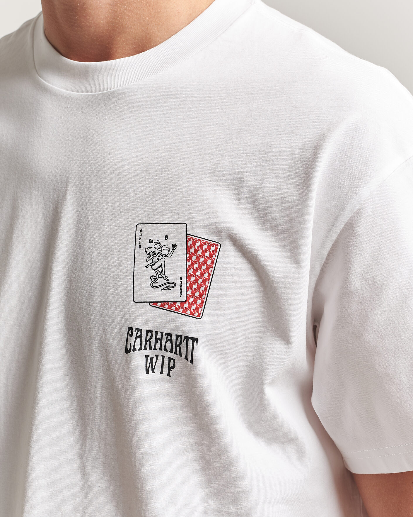 Uomini | T-shirt | Carhartt WIP | Playing Cards T-Shirt White