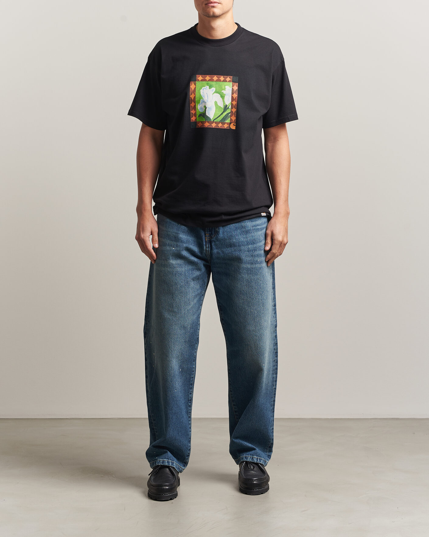 Uomini | T-shirt | Carhartt WIP | Julia Klenovsky T-Shirt Black