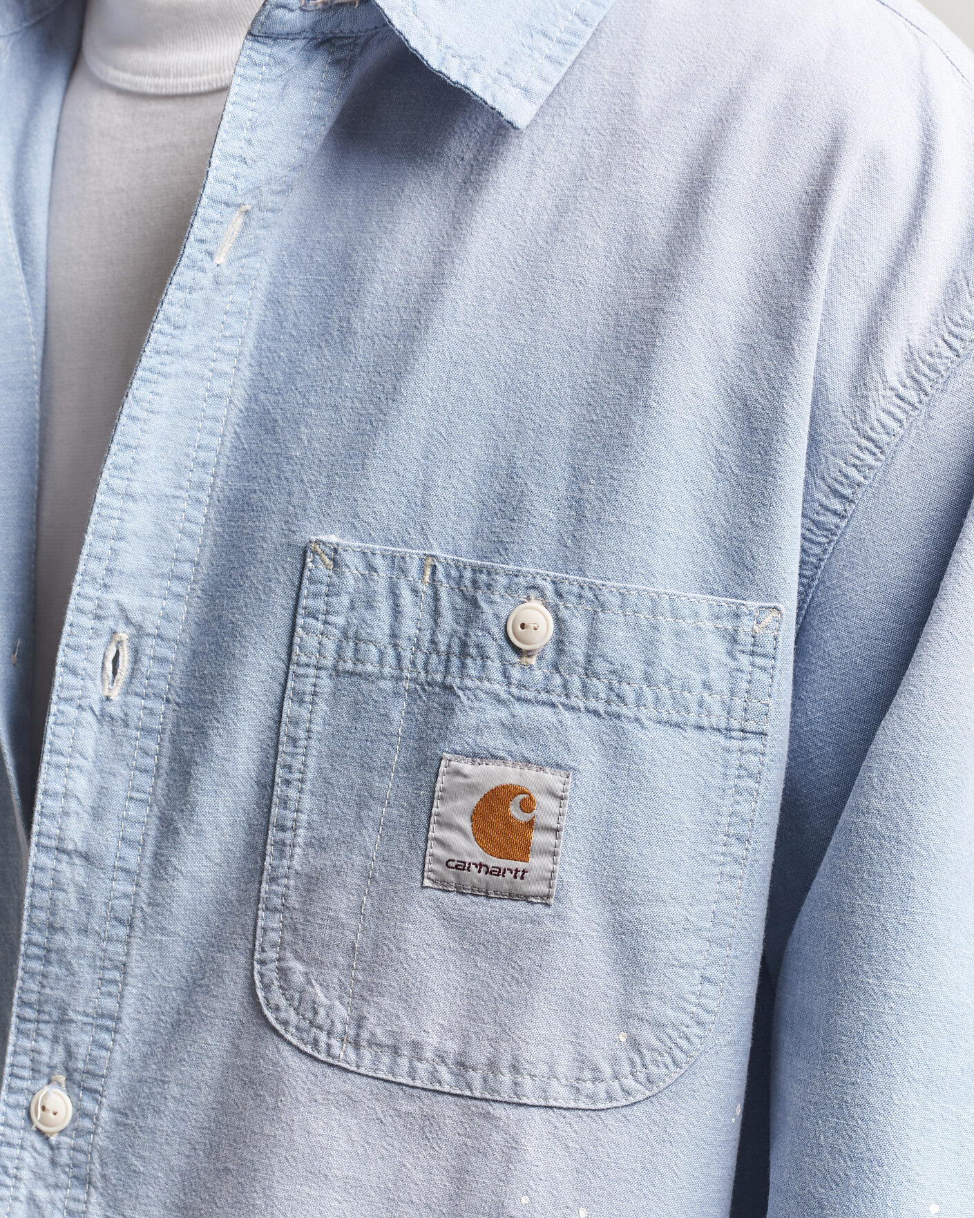 Uomini | Camicie | Carhartt WIP | Painter Shirt Winston Chambray Blue