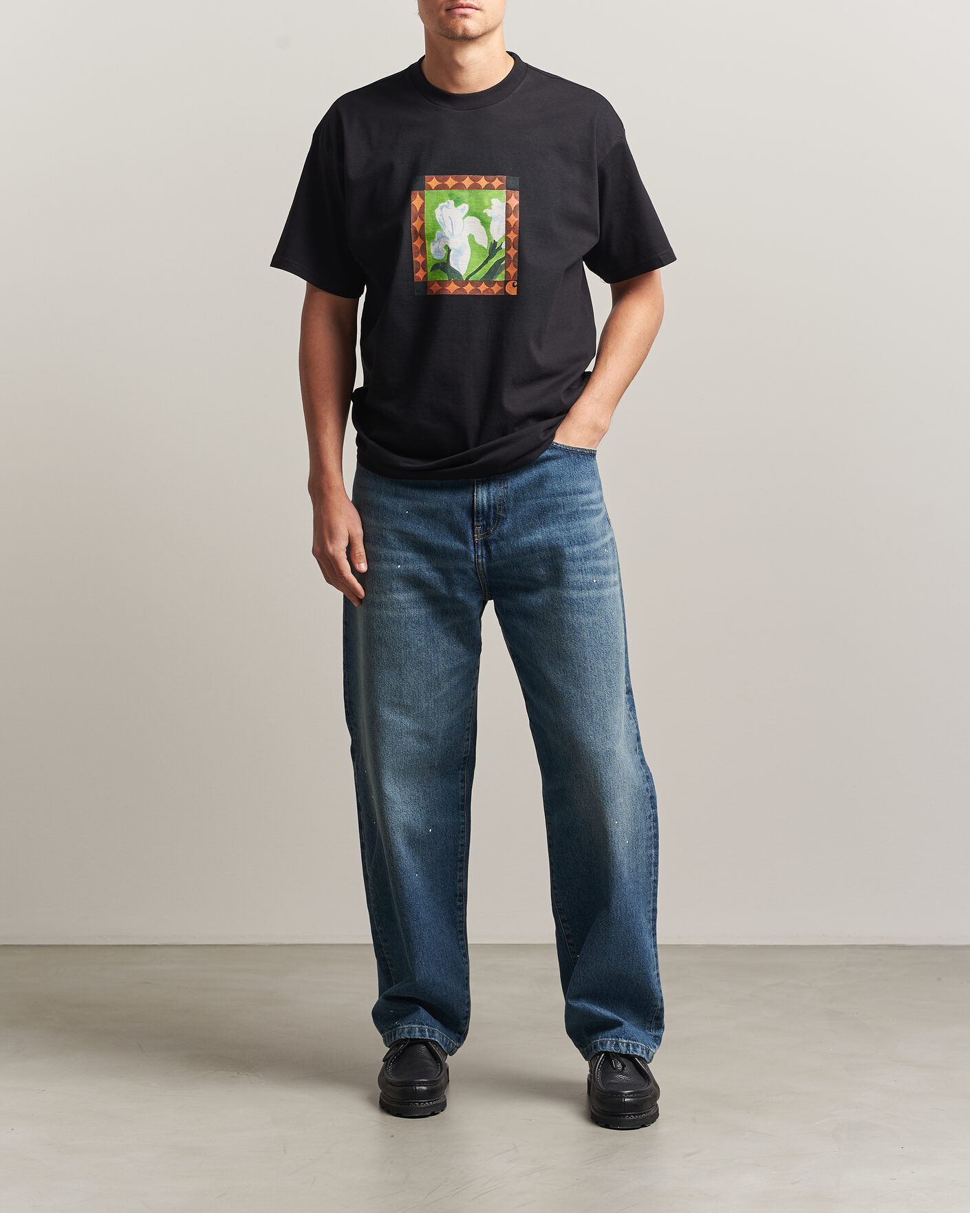 Uomini | Jeans | Carhartt WIP | Landon Distressed Pant  Blue