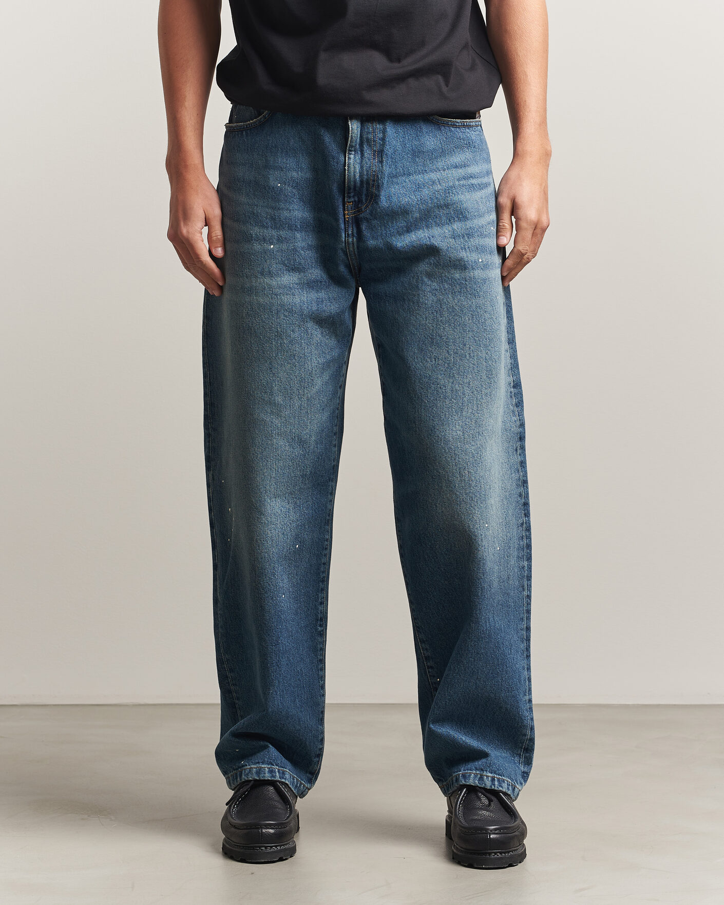 Uomini | Jeans | Carhartt WIP | Landon Distressed Pant Blue