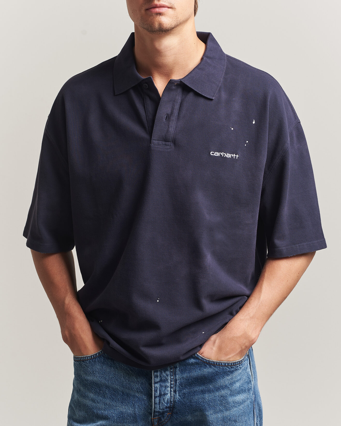Uomini | Polo | Carhartt WIP | Painter Polo Dark Navy