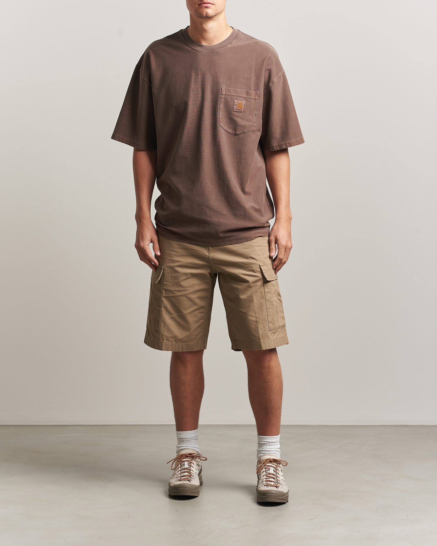 Uomini | T-shirt | Carhartt WIP | Loose Pocket T-Shirt Tobacco