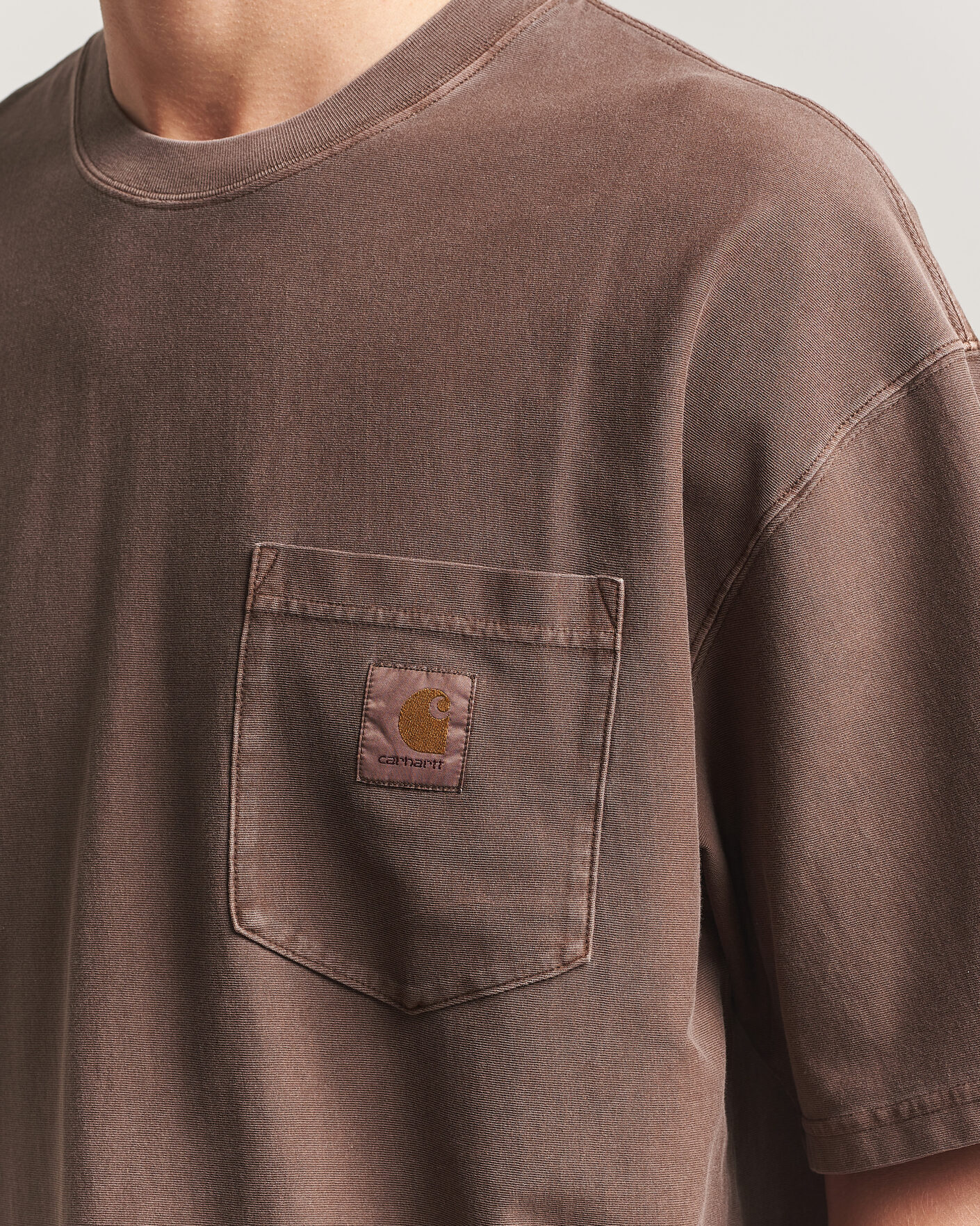 Uomini | T-shirt | Carhartt WIP | Loose Pocket T-Shirt Tobacco