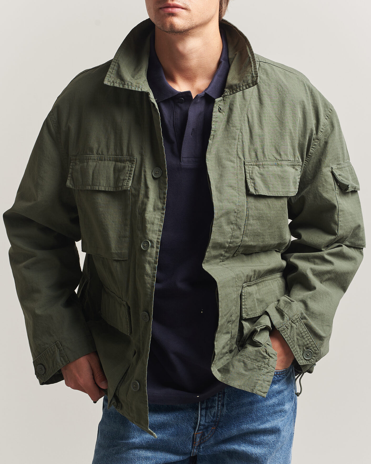 Uomini | Giacche | Carhartt WIP | Manderson Ripstop Jacket Leaf
