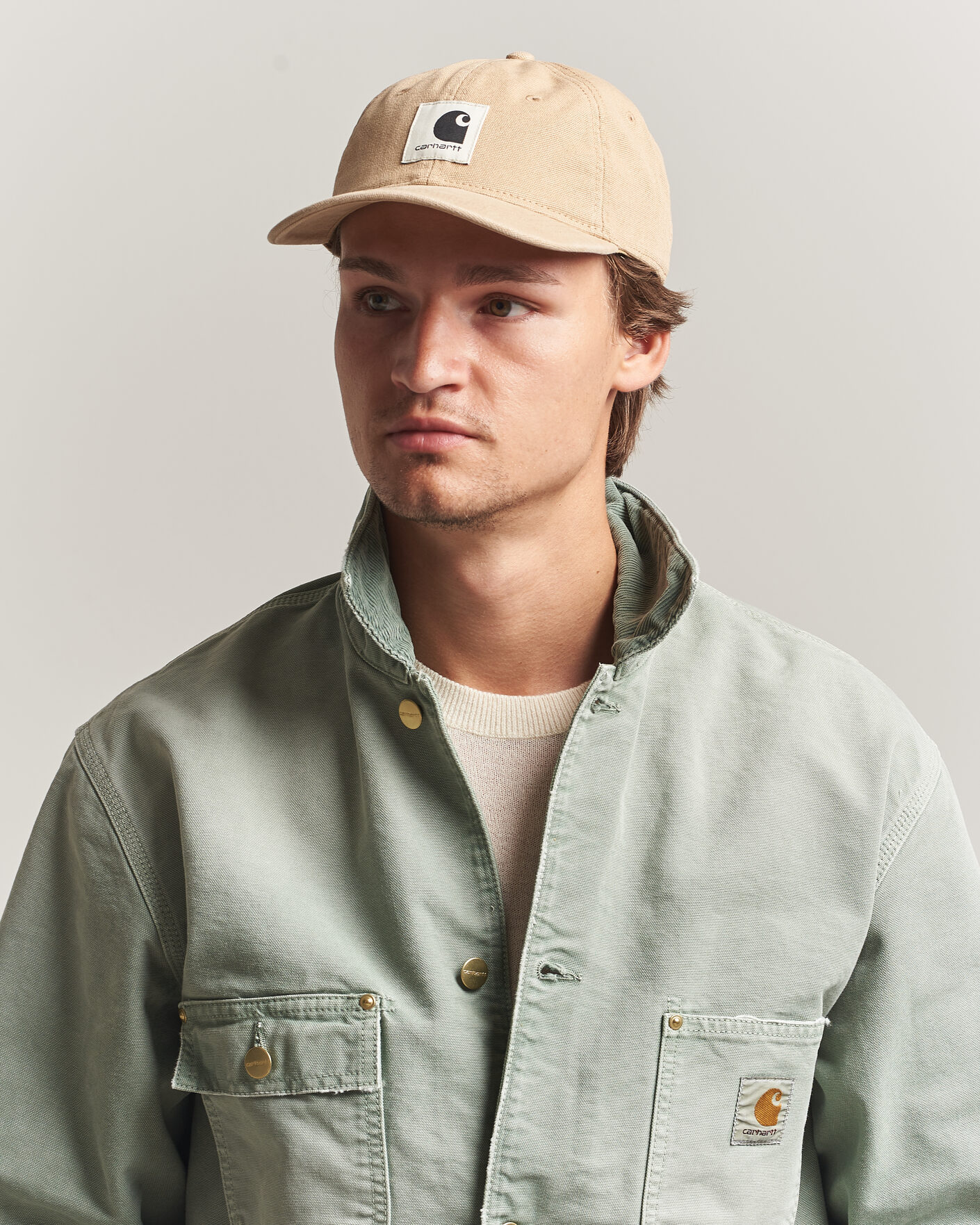 Uomini | Cappelli & Berretti | Carhartt WIP | Canvas Caps Dusty H Brown