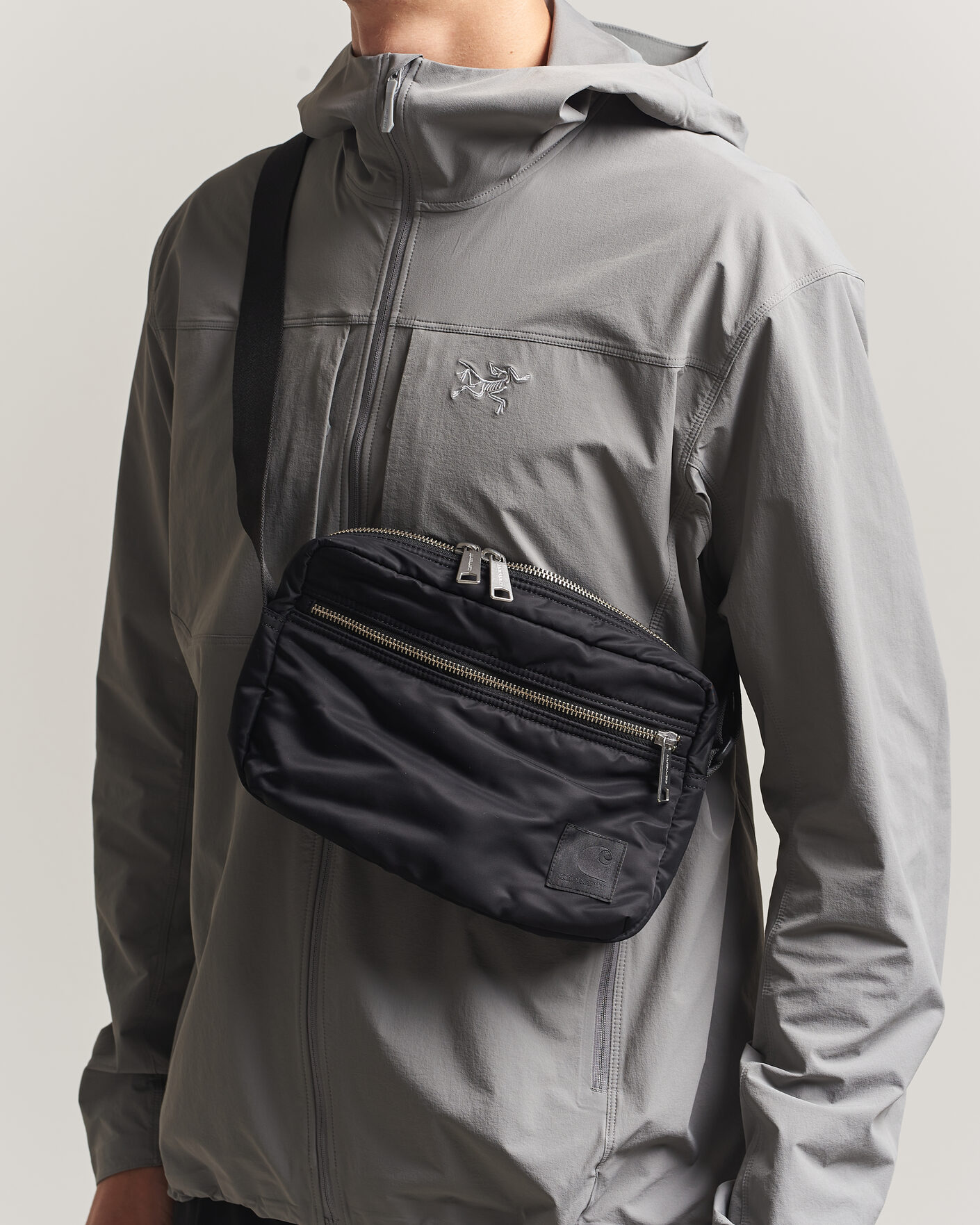Uomini | Borse | Carhartt WIP | Otis Nylon Shoulder Bag Black