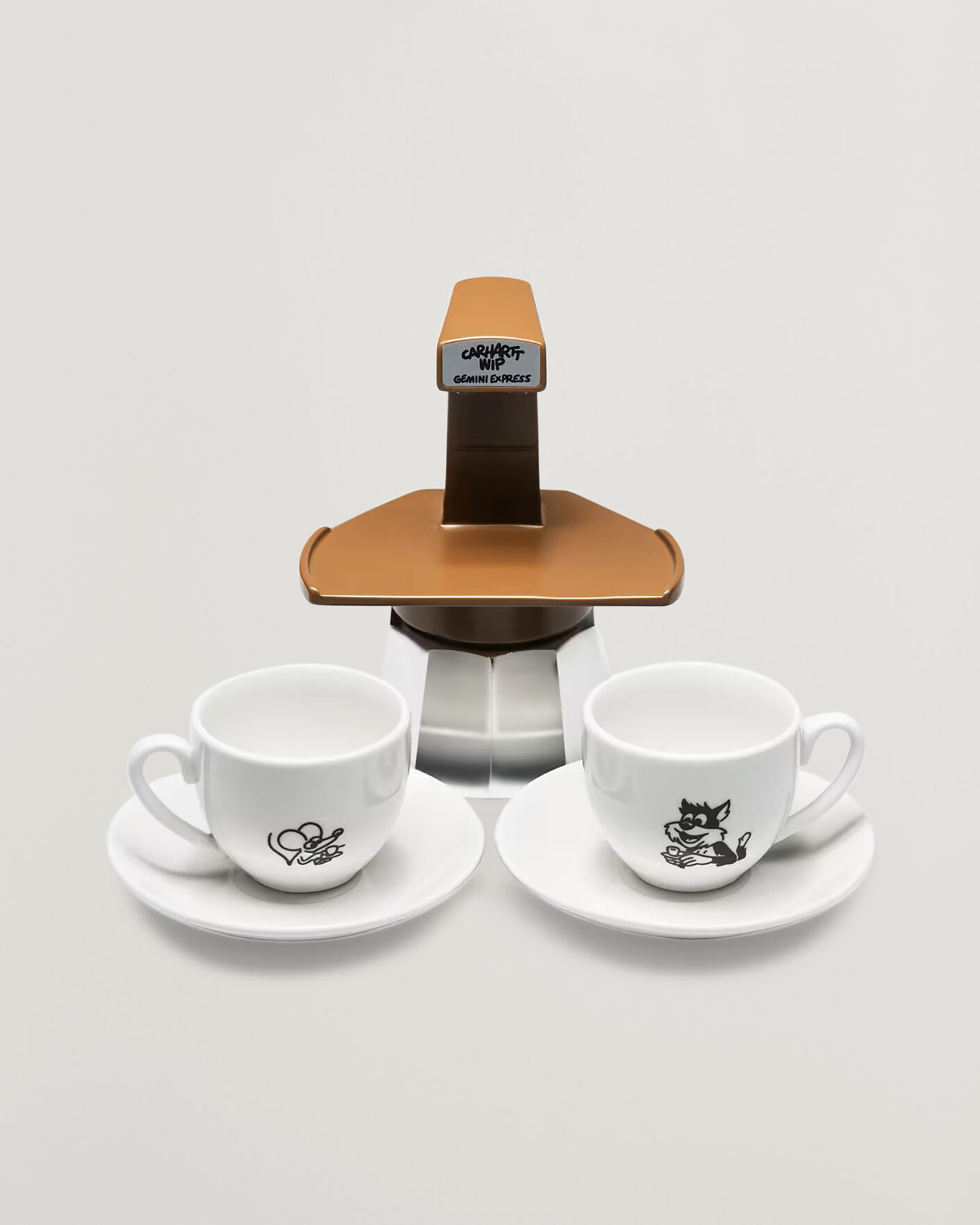 Uomini | Casa | Carhartt WIP | Gemini Express Coffee Break Espresso Maker Brown