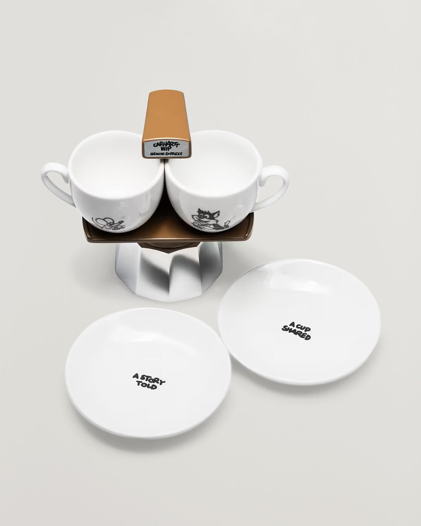 Uomini | Carhartt WIP Gemini Express Coffee Break Espresso Maker Brown | Carhartt WIP | Gemini Express Coffee Break Espresso Maker Brown