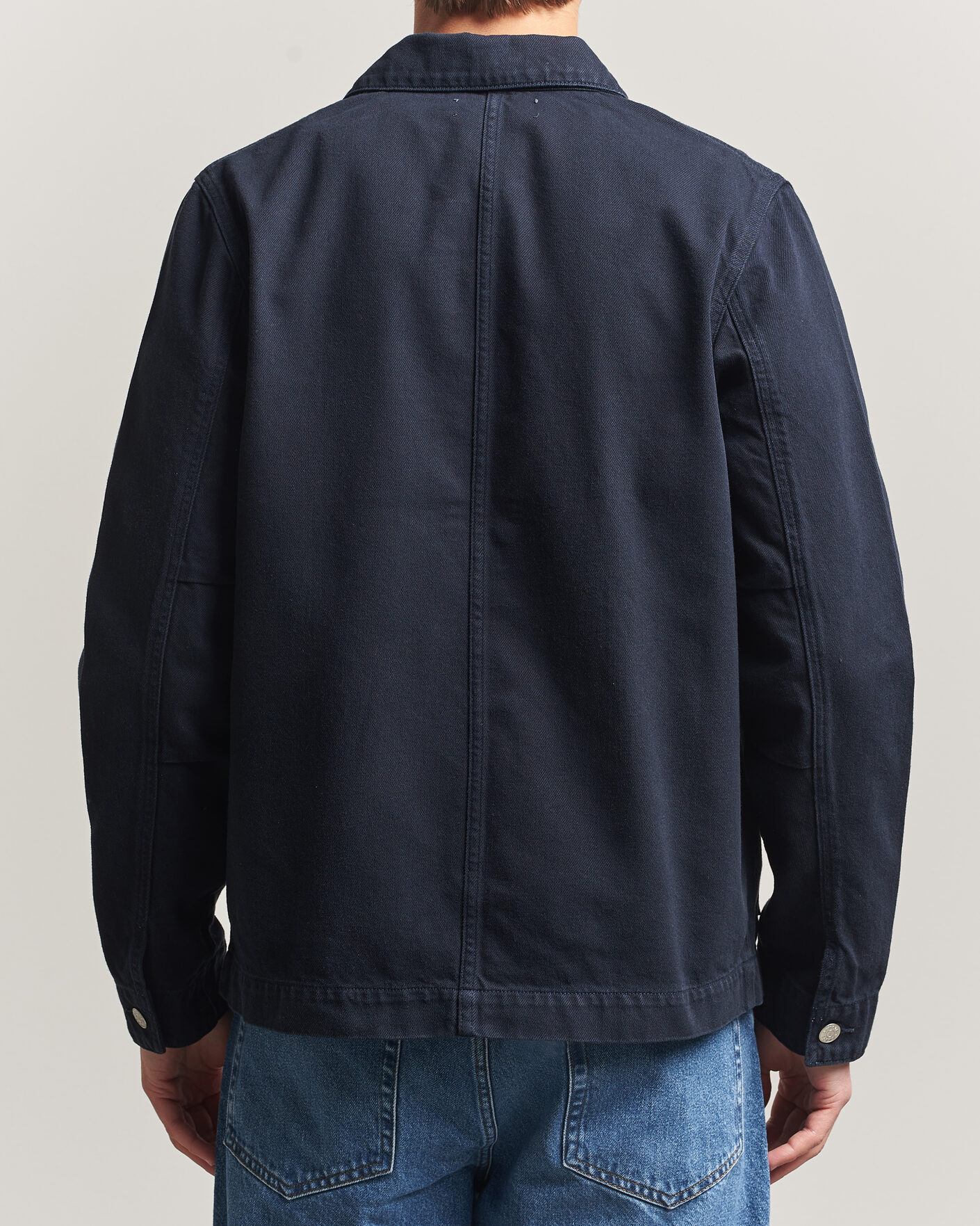 Uomini | Camicie | Samsøe Samsøe | New Worker Overshirt Salute Navy