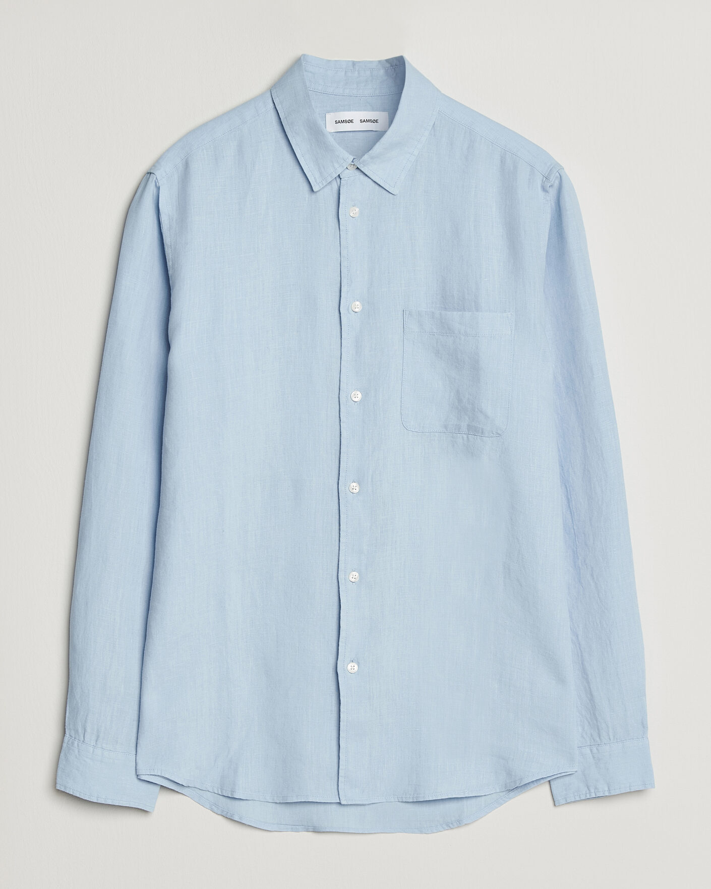 Uomini | Camicie | Samsøe Samsøe | Liam Linen Shirt Windsurfer