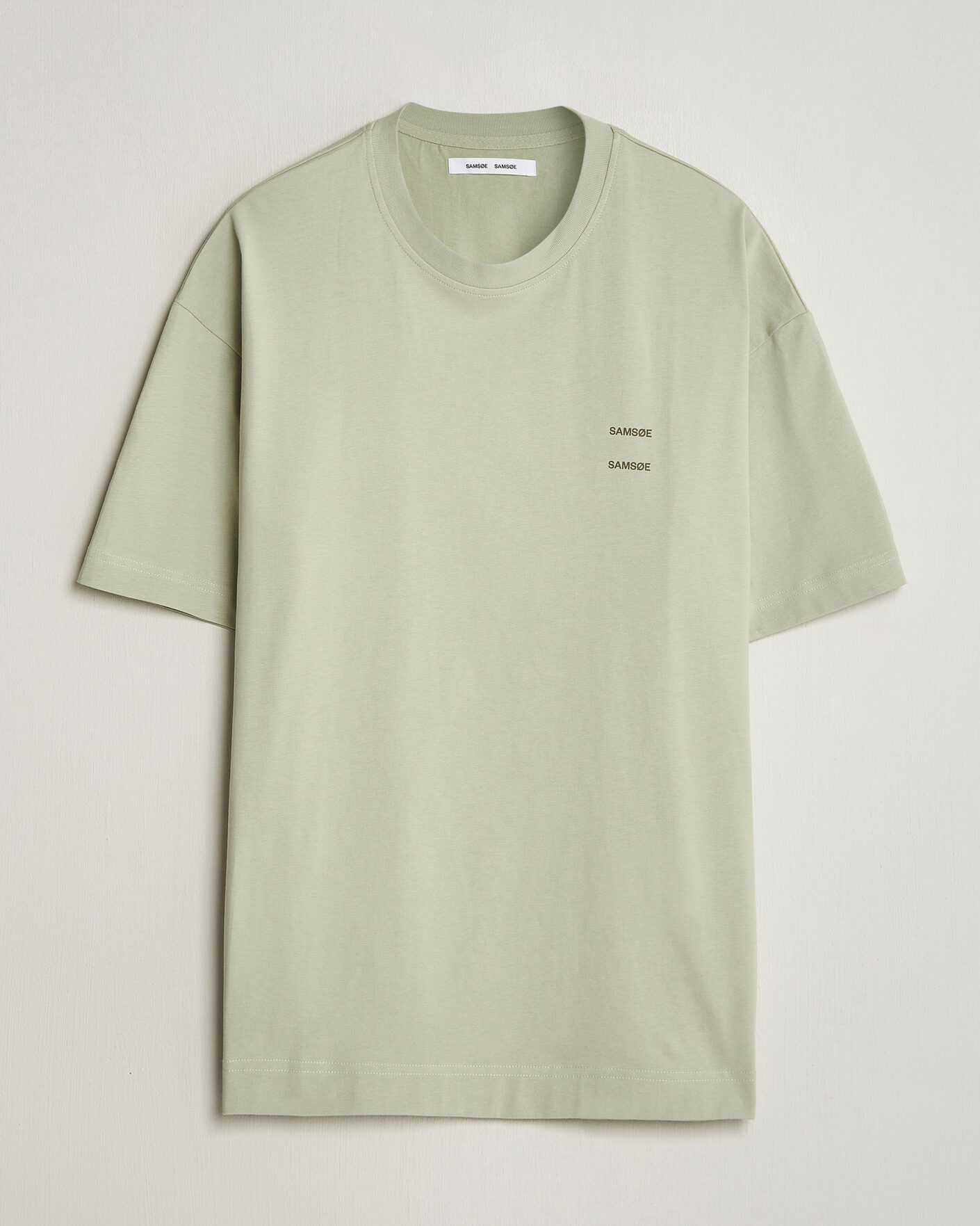 Uomini | T-shirt | Samsøe Samsøe | Joel Organic Cotton T-Shirt Desert Sage