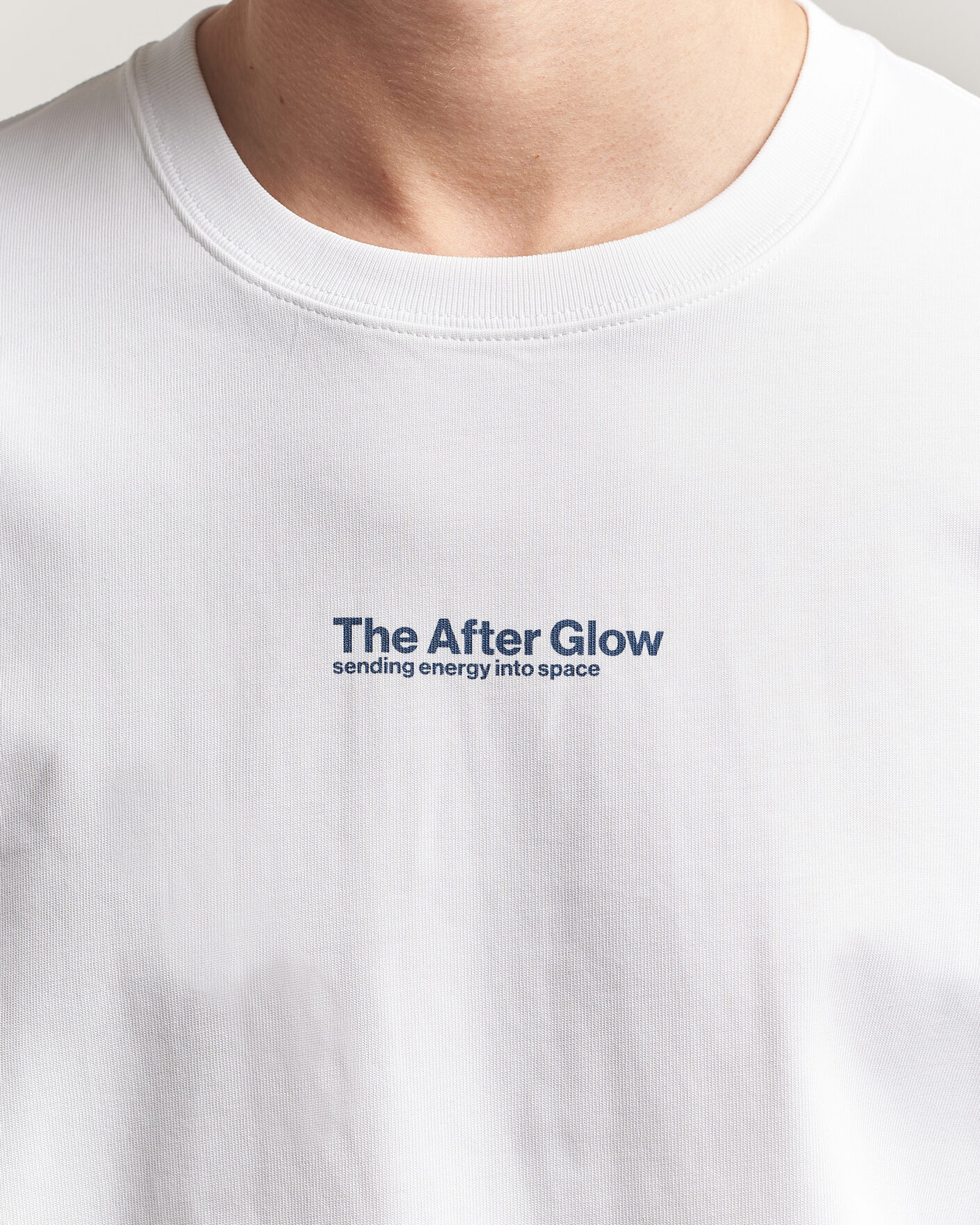 Uomini | T-shirt | Samsøe Samsøe | Uni Printed T-shirt White