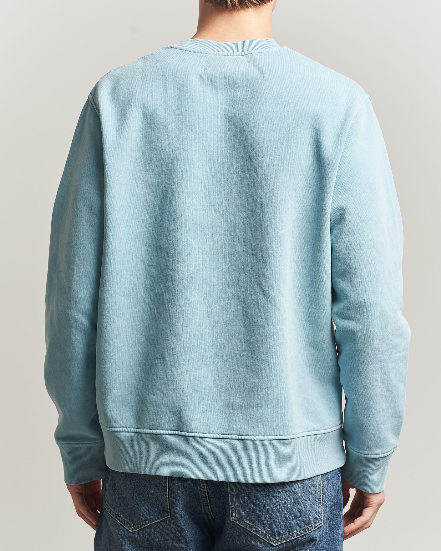 Uomini | Maglieria | Samsøe Samsøe | Joel Organic Washed Cotton Sweatshirt Tourmaline