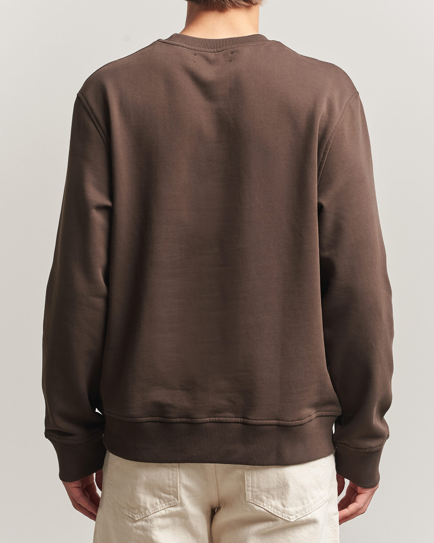 Uomini | Maglieria | Samsøe Samsøe | Joel Organic Cotton Sweatshirt Turkish Coffee