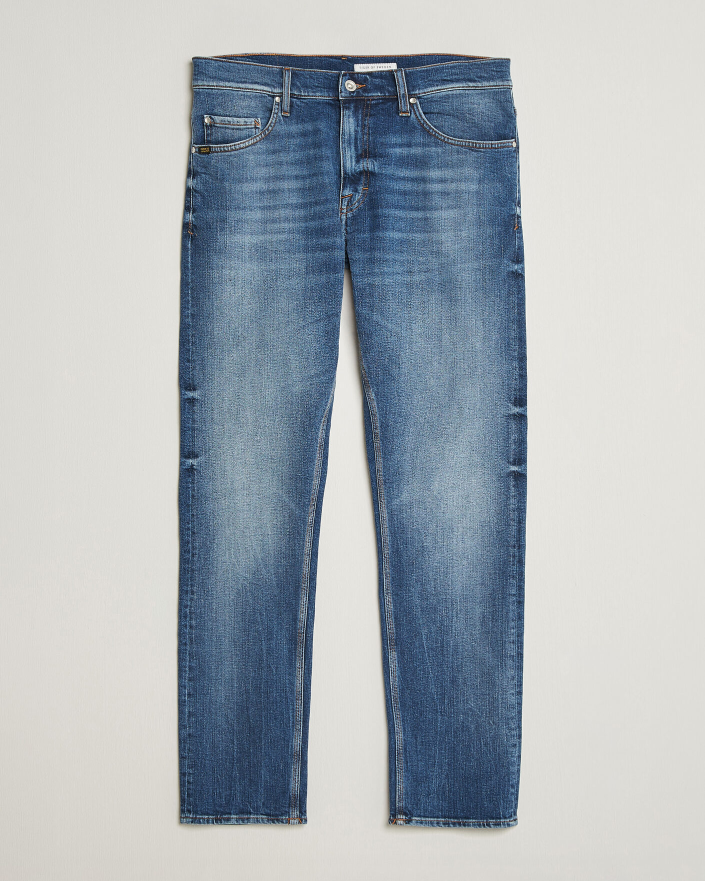 Uomini | Pantaloni | Tiger of Sweden | Pistolero Jeans Medium Blue