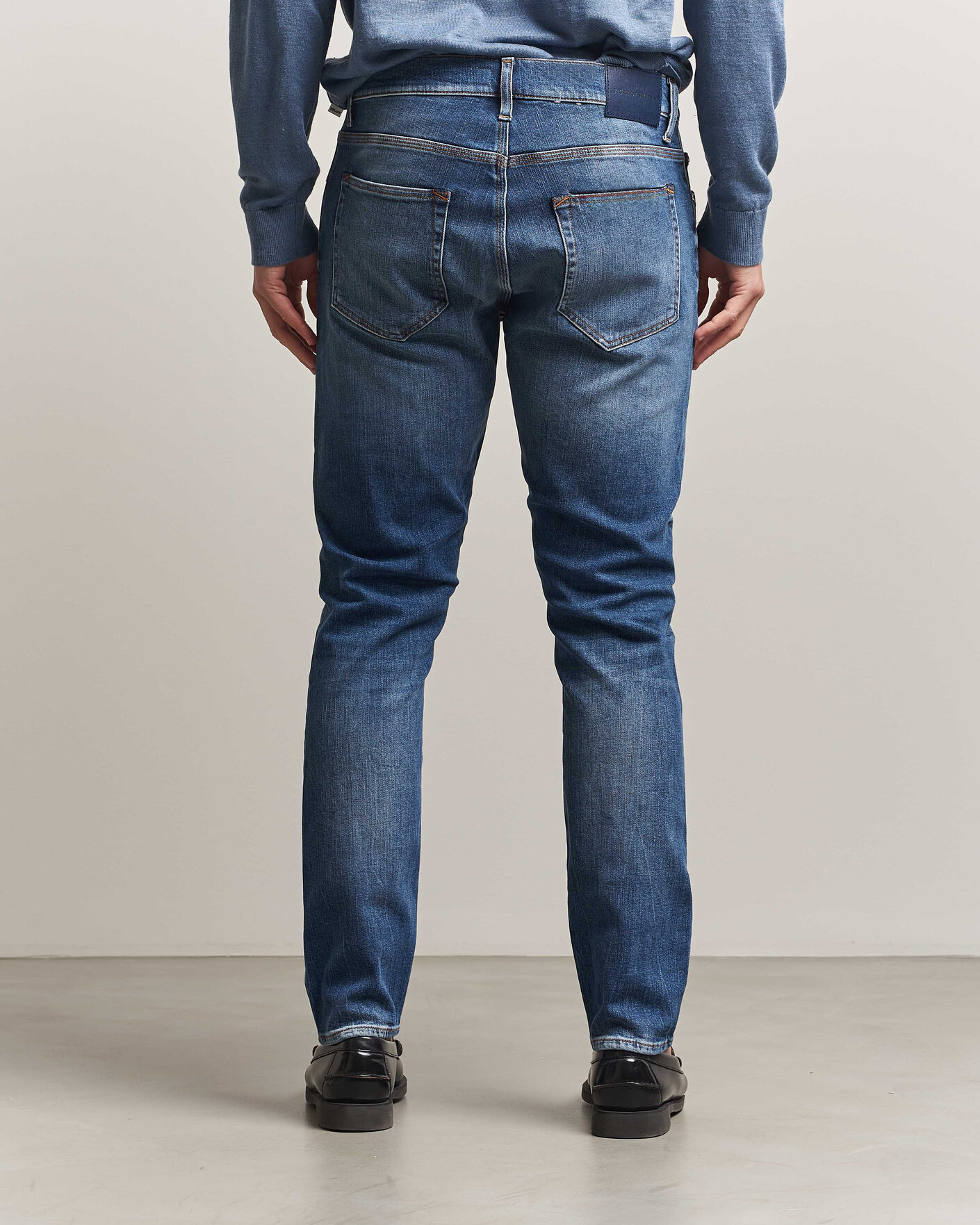 Uomini | Pantaloni | Tiger of Sweden | Pistolero Jeans Medium Blue