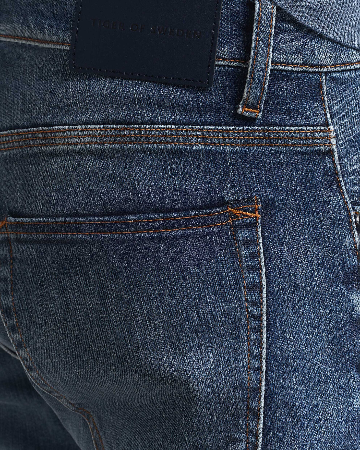 Uomini | Pantaloni | Tiger of Sweden | Pistolero Jeans Medium Blue