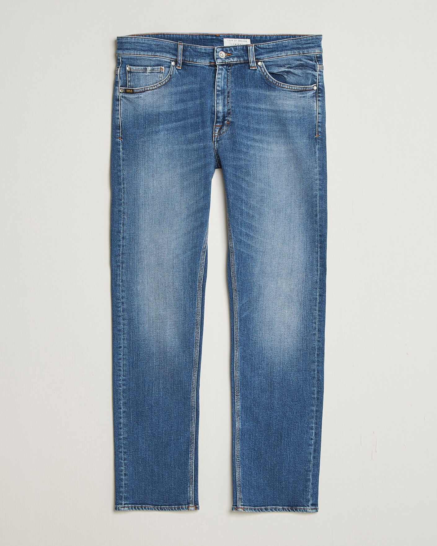 Uomini | Pantaloni | Tiger of Sweden | Des Jeans Medium Blue