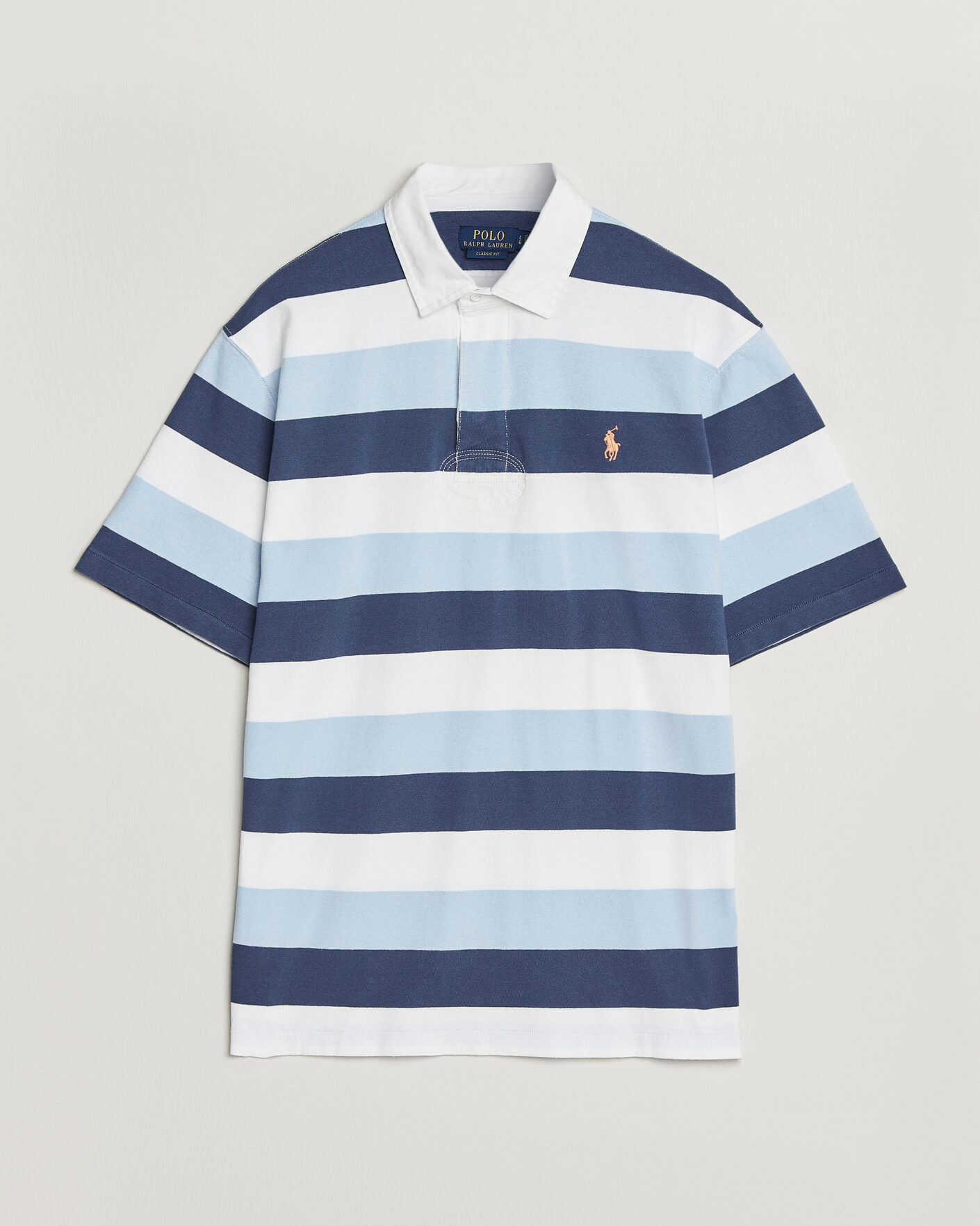 Uomini | Polo | Polo Ralph Lauren | Block Stripe Polo Office Blue