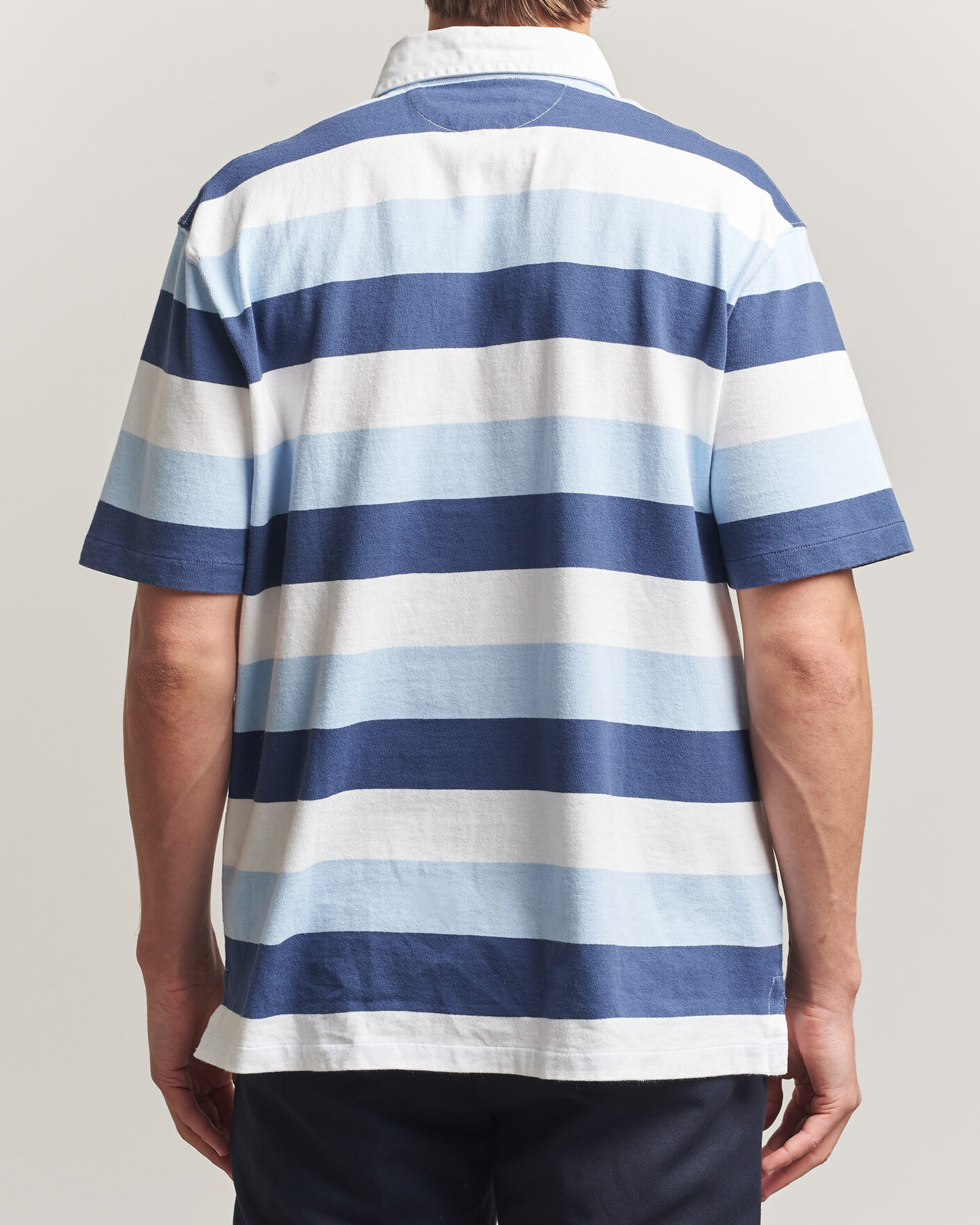 Uomini | Polo | Polo Ralph Lauren | Block Stripe Polo Office Blue